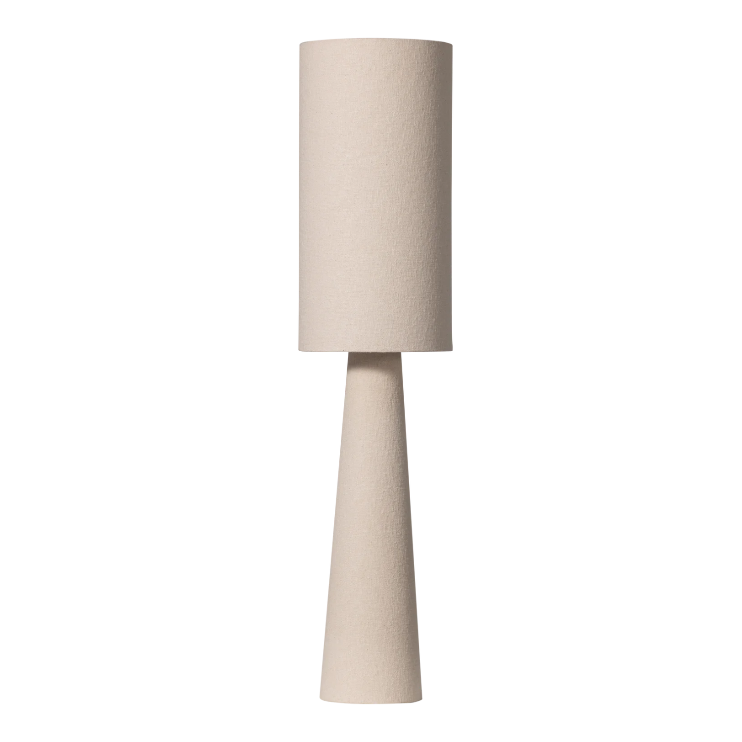 Loft Stehlampe Beige Boucle