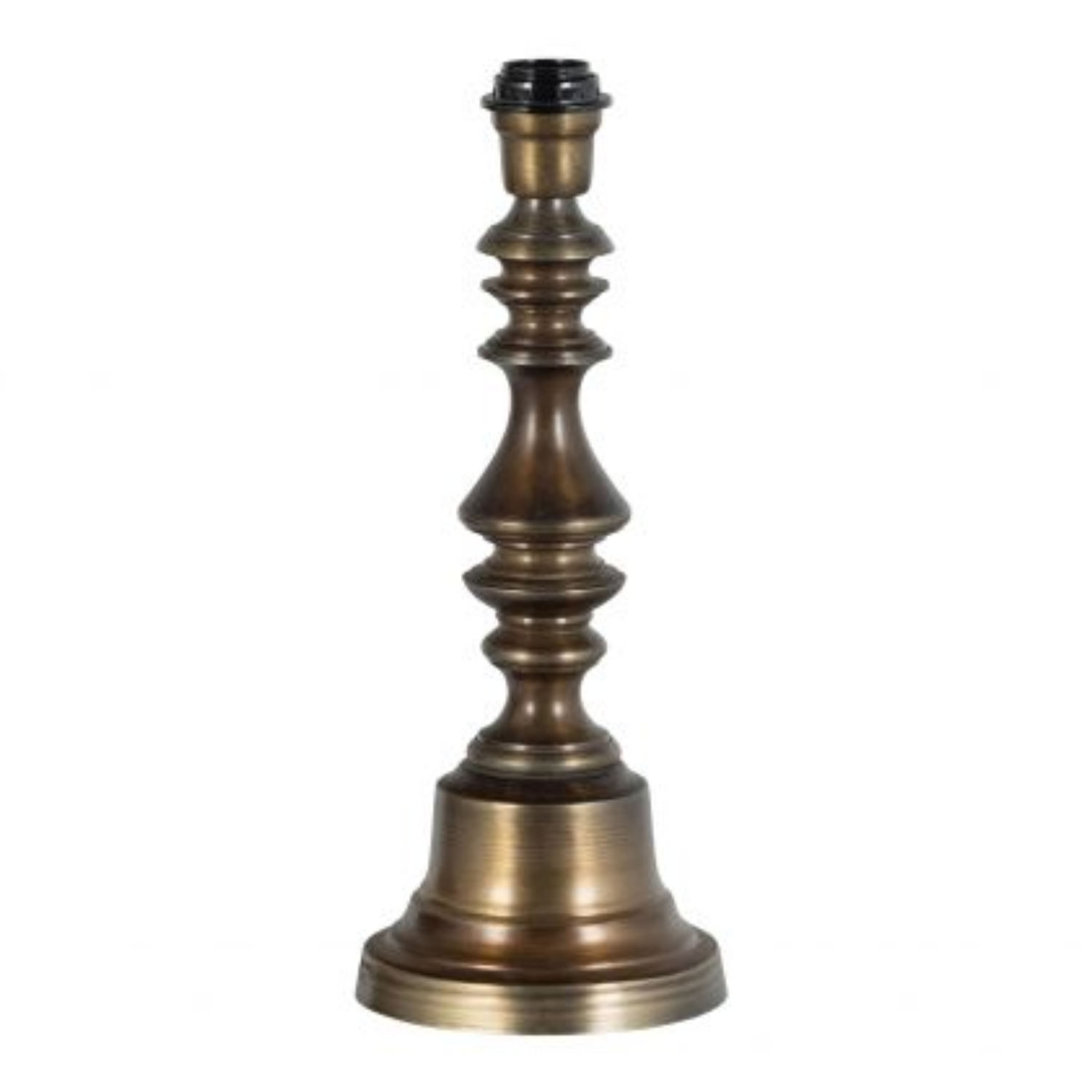 Lampensockel OHM antikes Messing