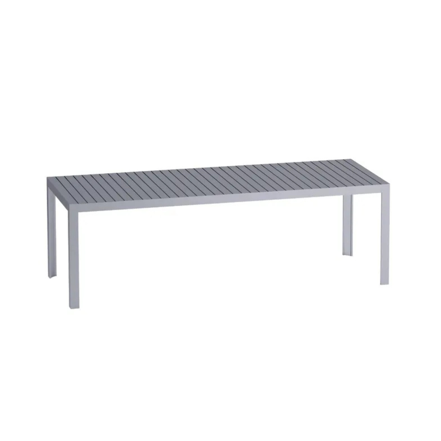 Gartengartentisch grau