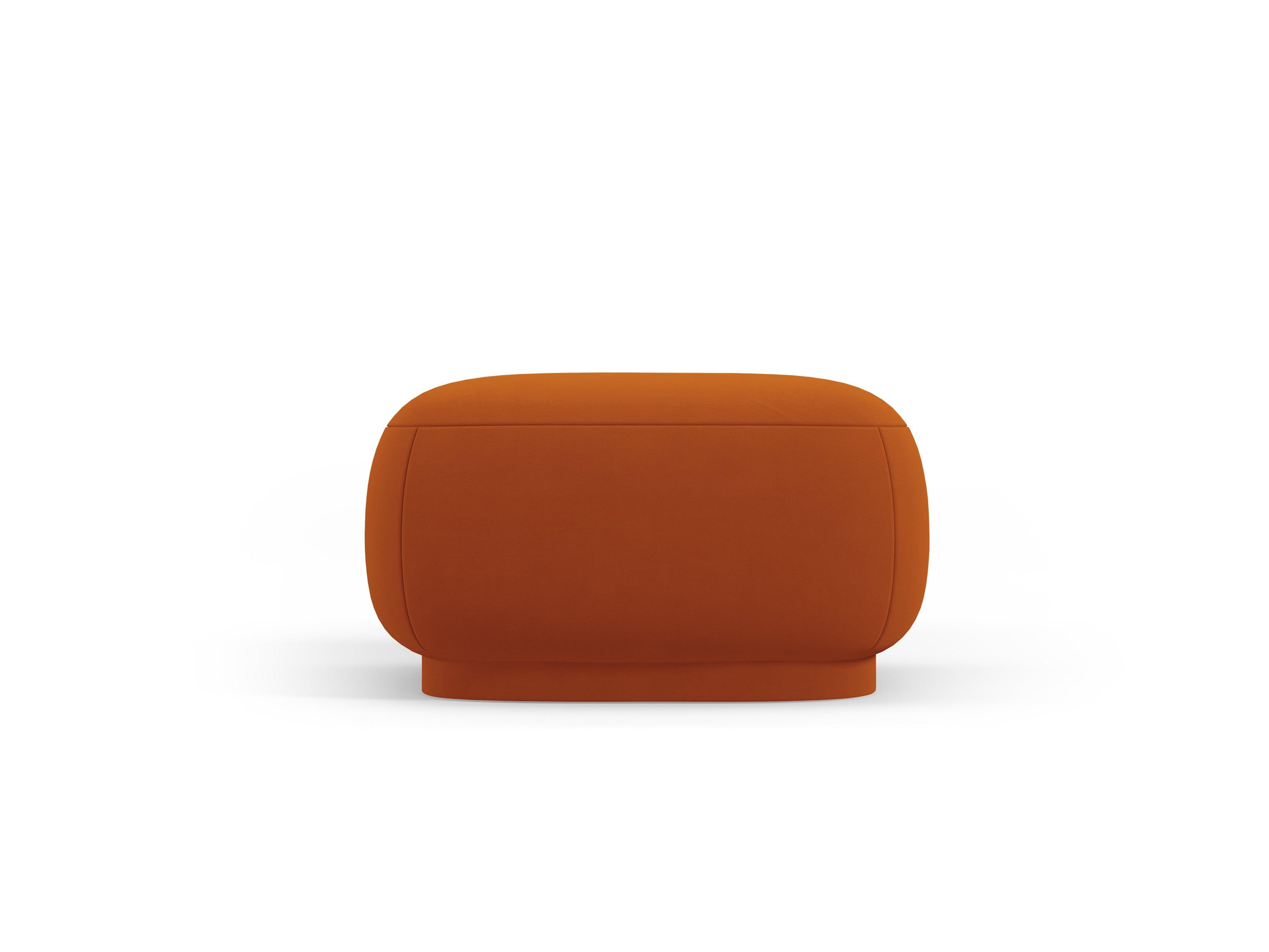 Puf aksamitny CAMDEN terracotta Cosmopolitan Design Eye on Design