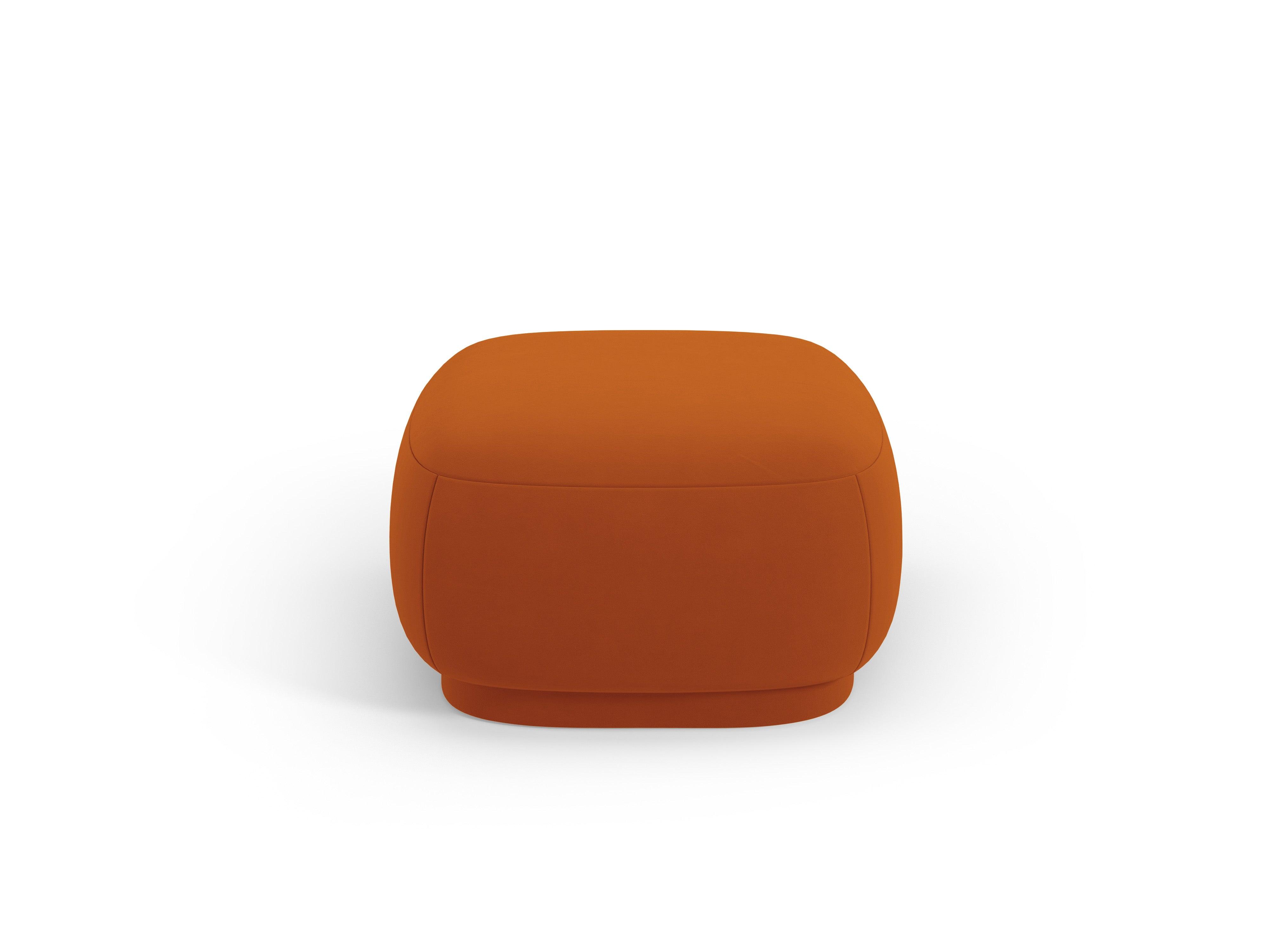 Puf aksamitny CAMDEN terracotta Cosmopolitan Design Eye on Design