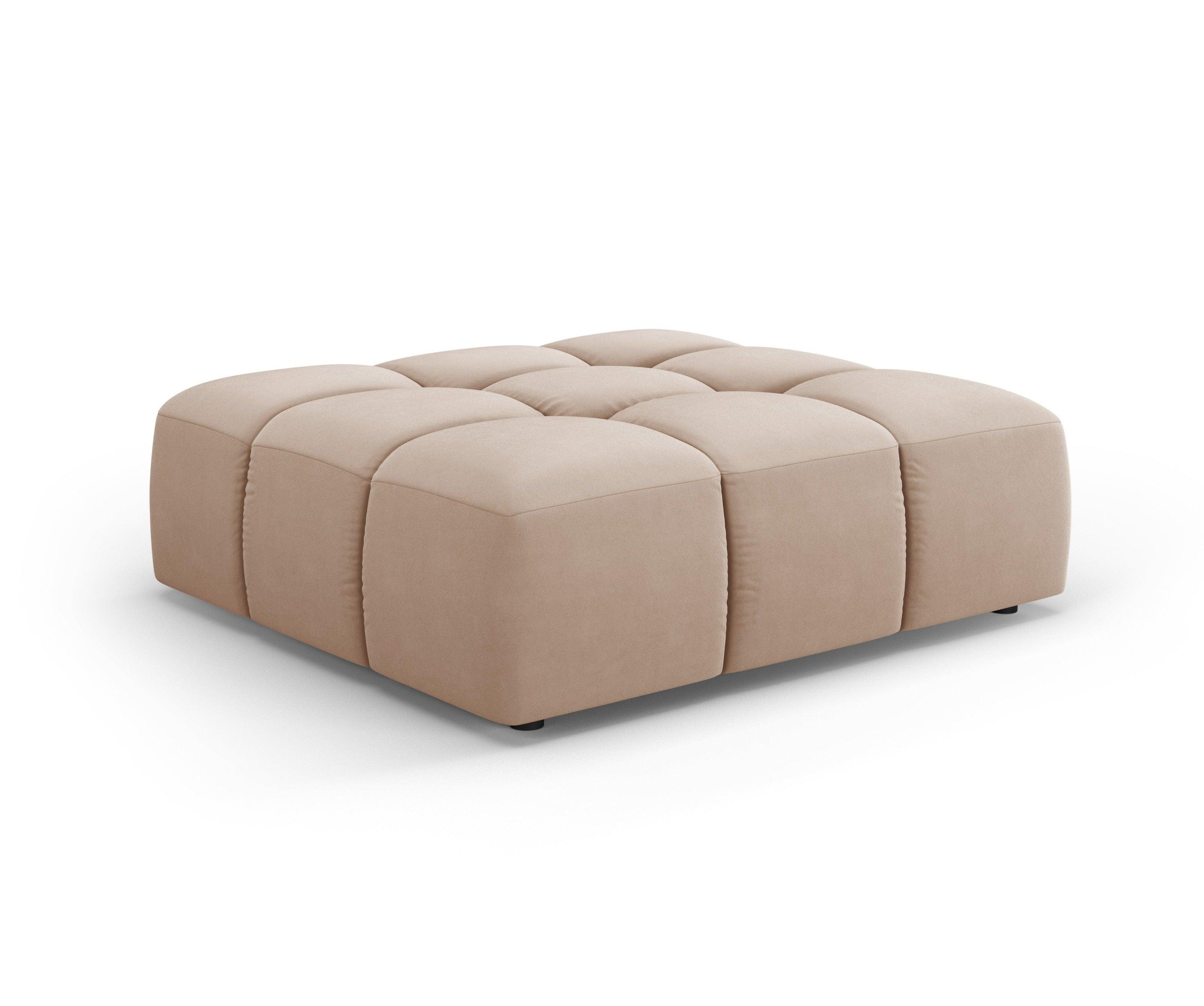 Puf aksamitny FRANCESCA beżowy Milo Casa Eye on Design