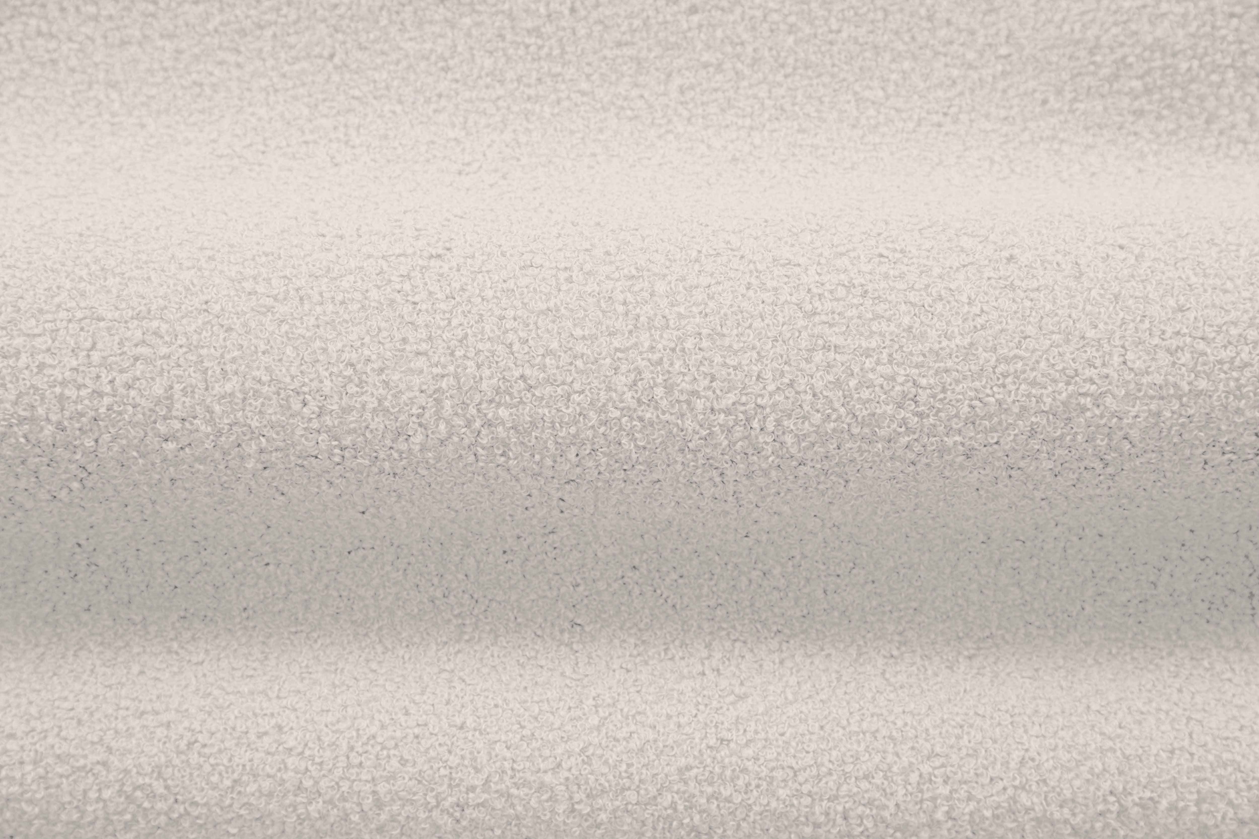 Puf ALDRIN biały boucle Windsor & Co Eye on Design