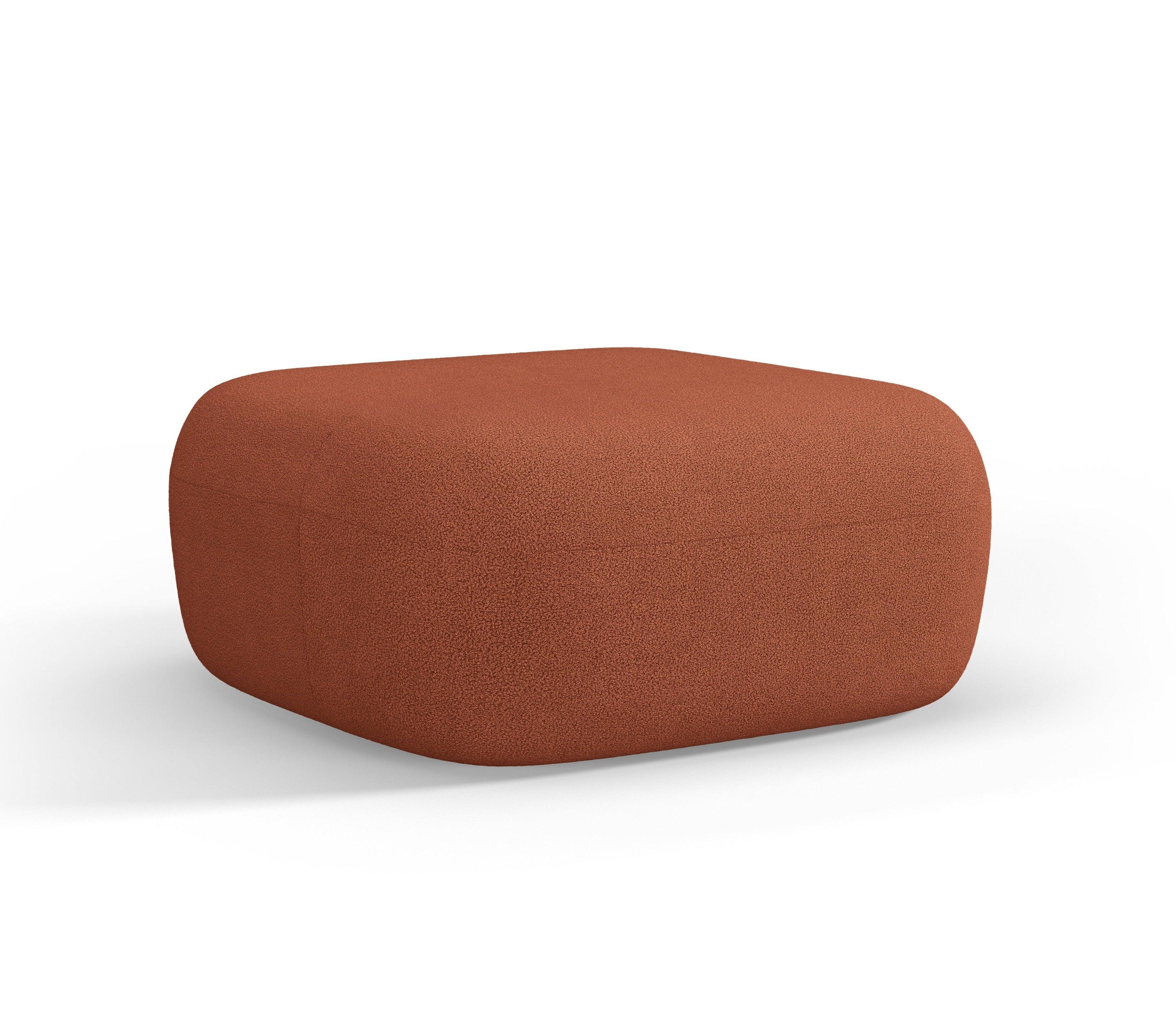 Puf ALDRIN ceglany boucle Windsor & Co Eye on Design