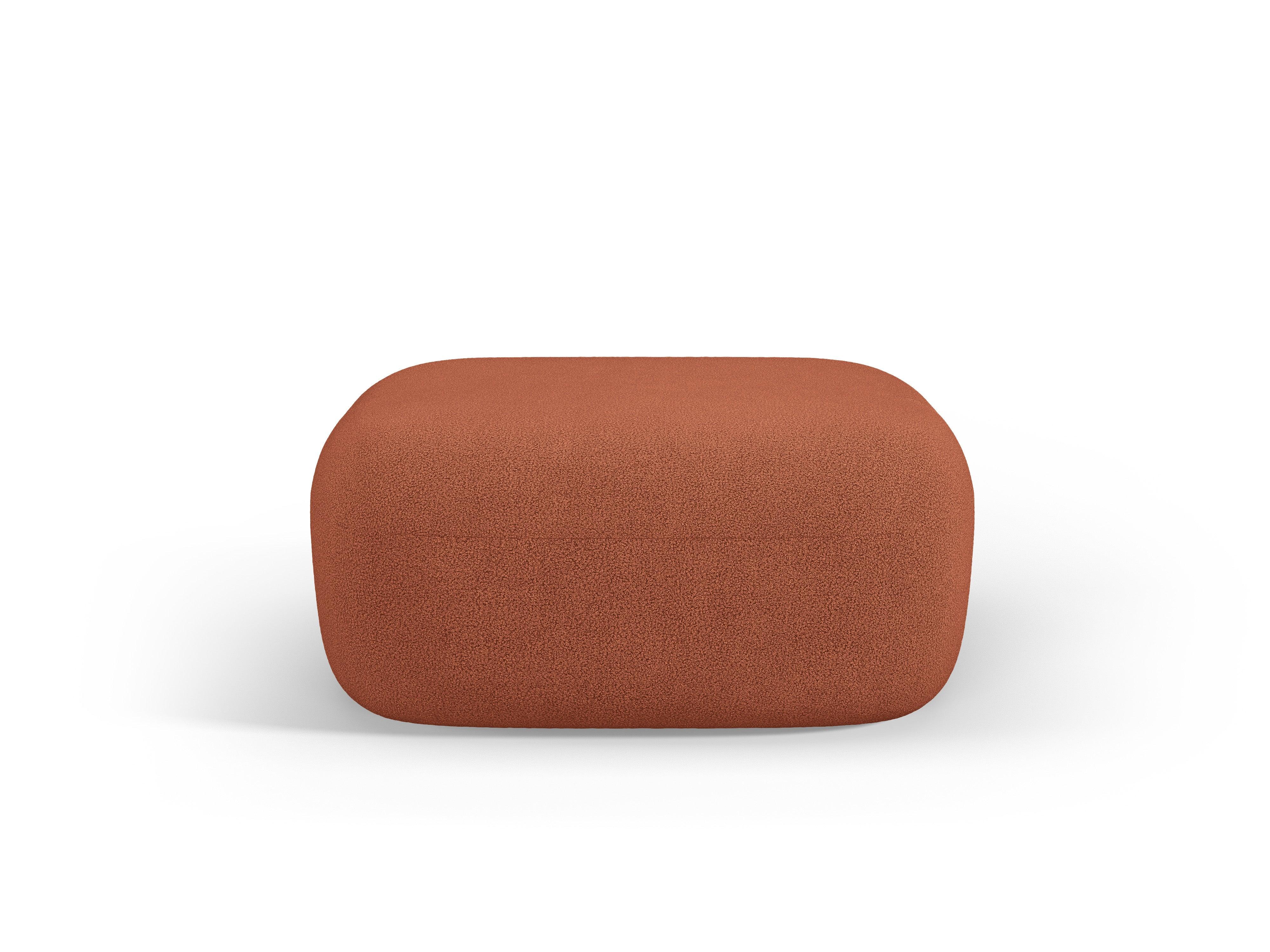 Puf ALDRIN ceglany boucle Windsor & Co Eye on Design