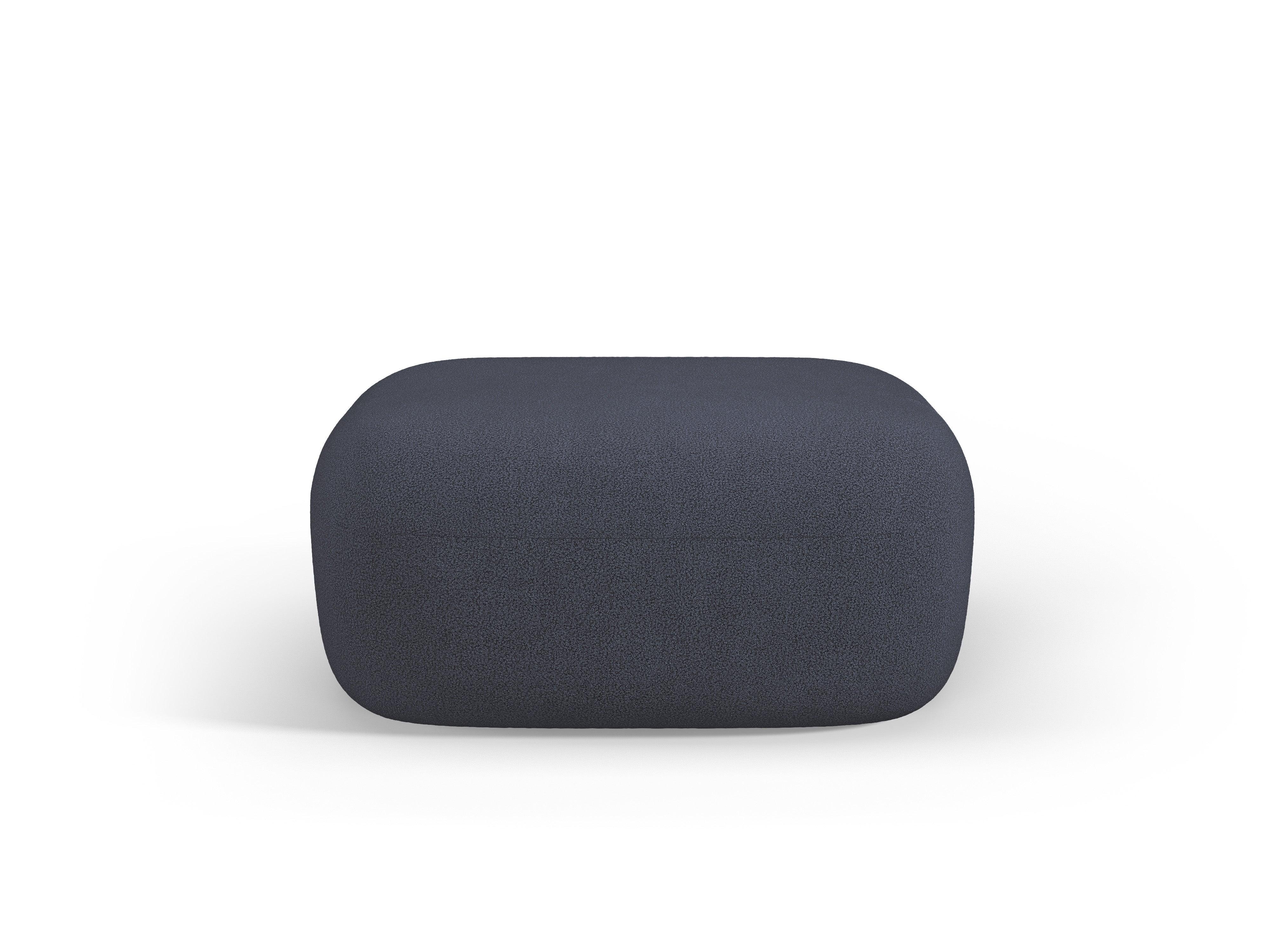 Puf ALDRIN granatowy boucle Windsor & Co Eye on Design