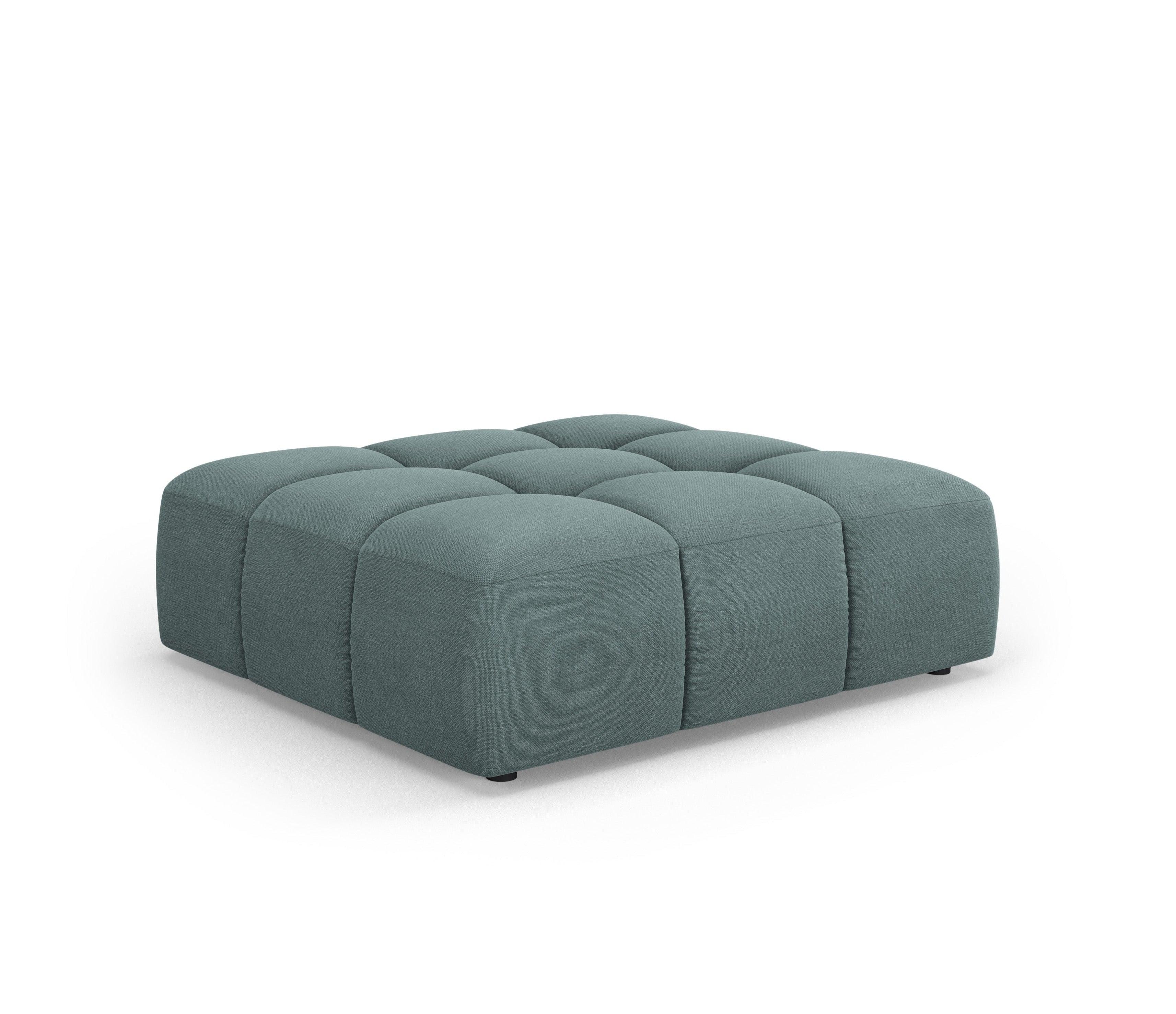 Puf FRANCESCA morska zieleń szenil Milo Casa Eye on Design