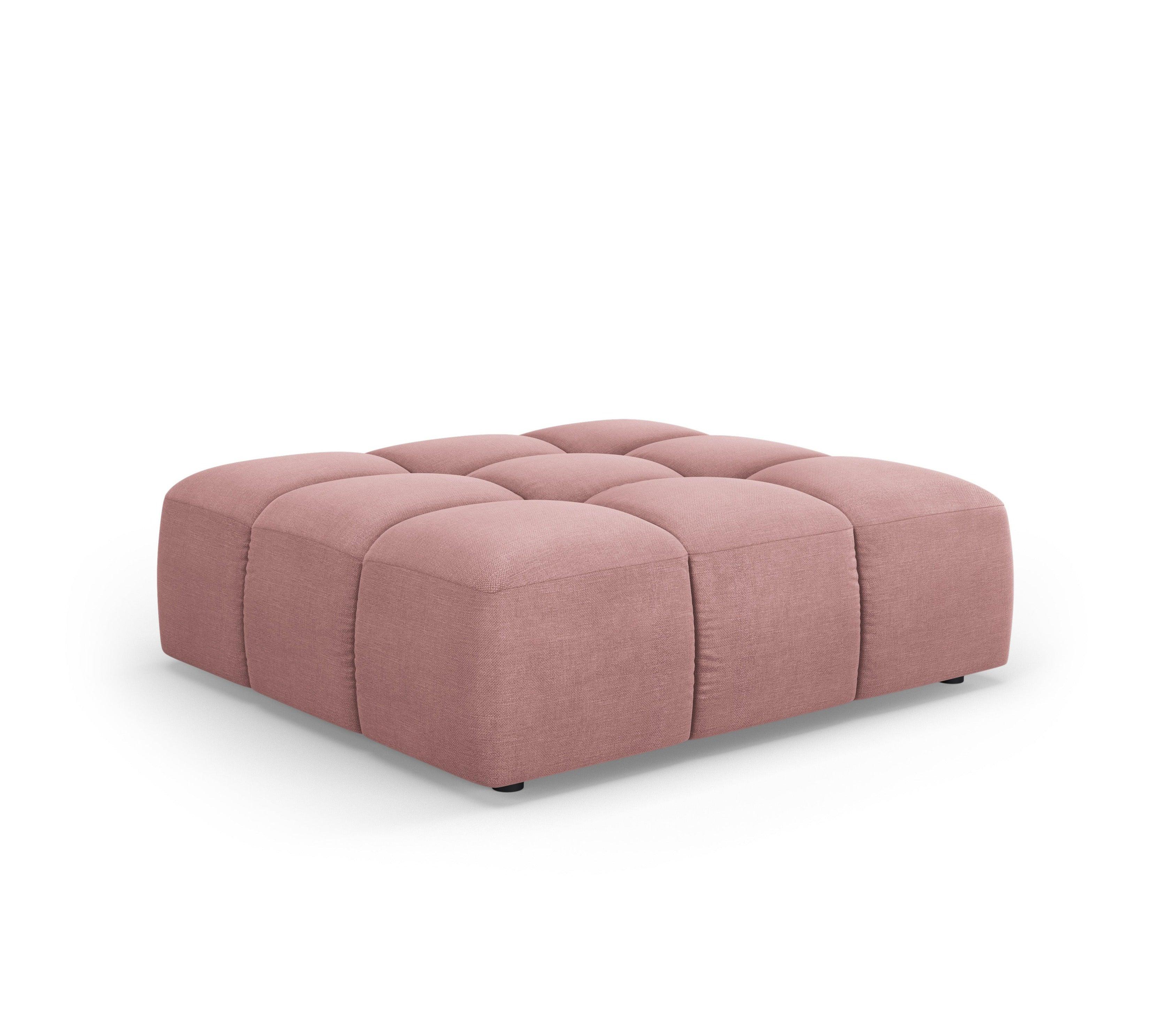 Puf FRANCESCA różowy szenil Milo Casa Eye on Design