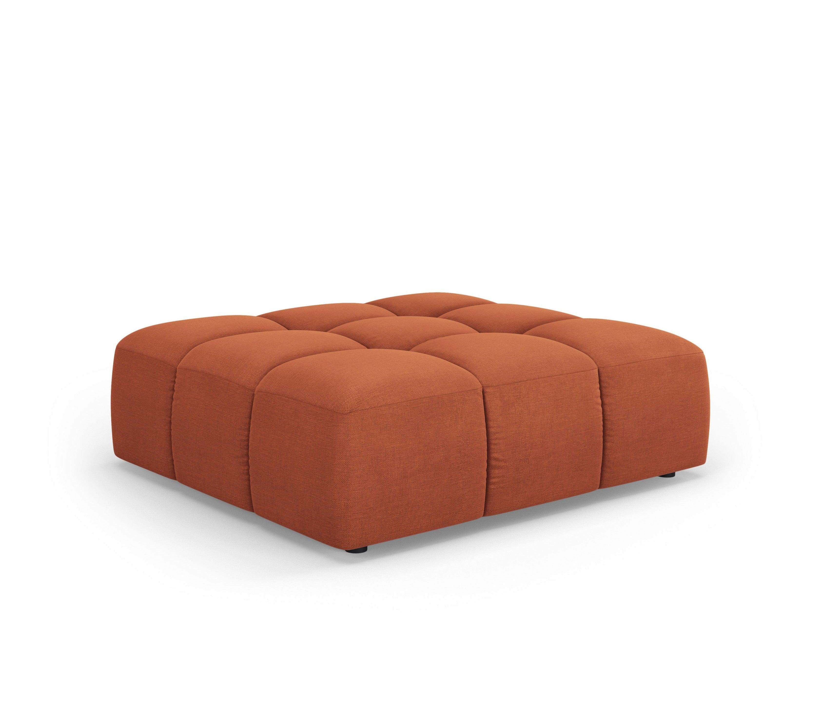 Puf FRANCESCA terracotta szenil Milo Casa Eye on Design