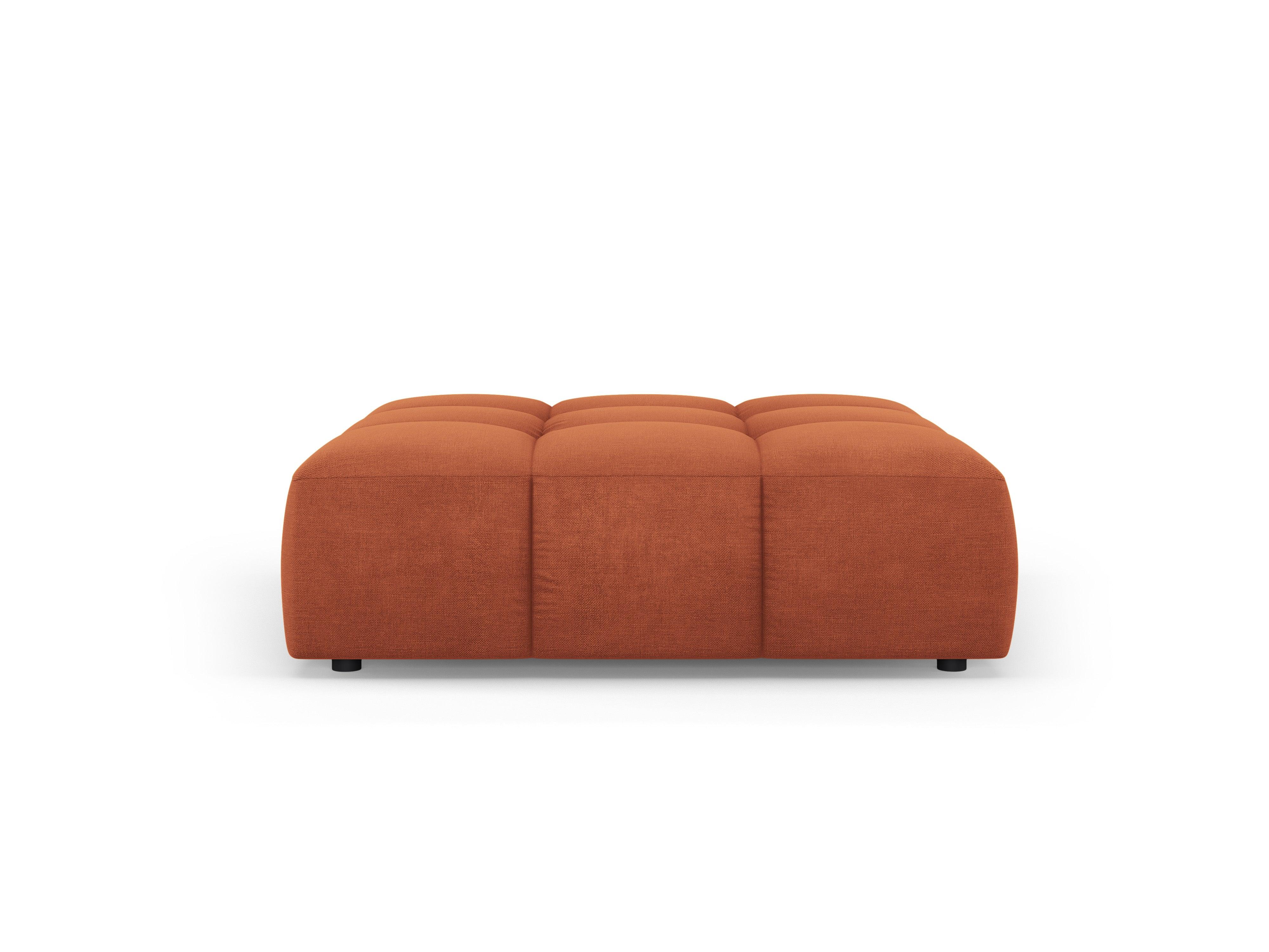 Puf FRANCESCA terracotta szenil Milo Casa Eye on Design