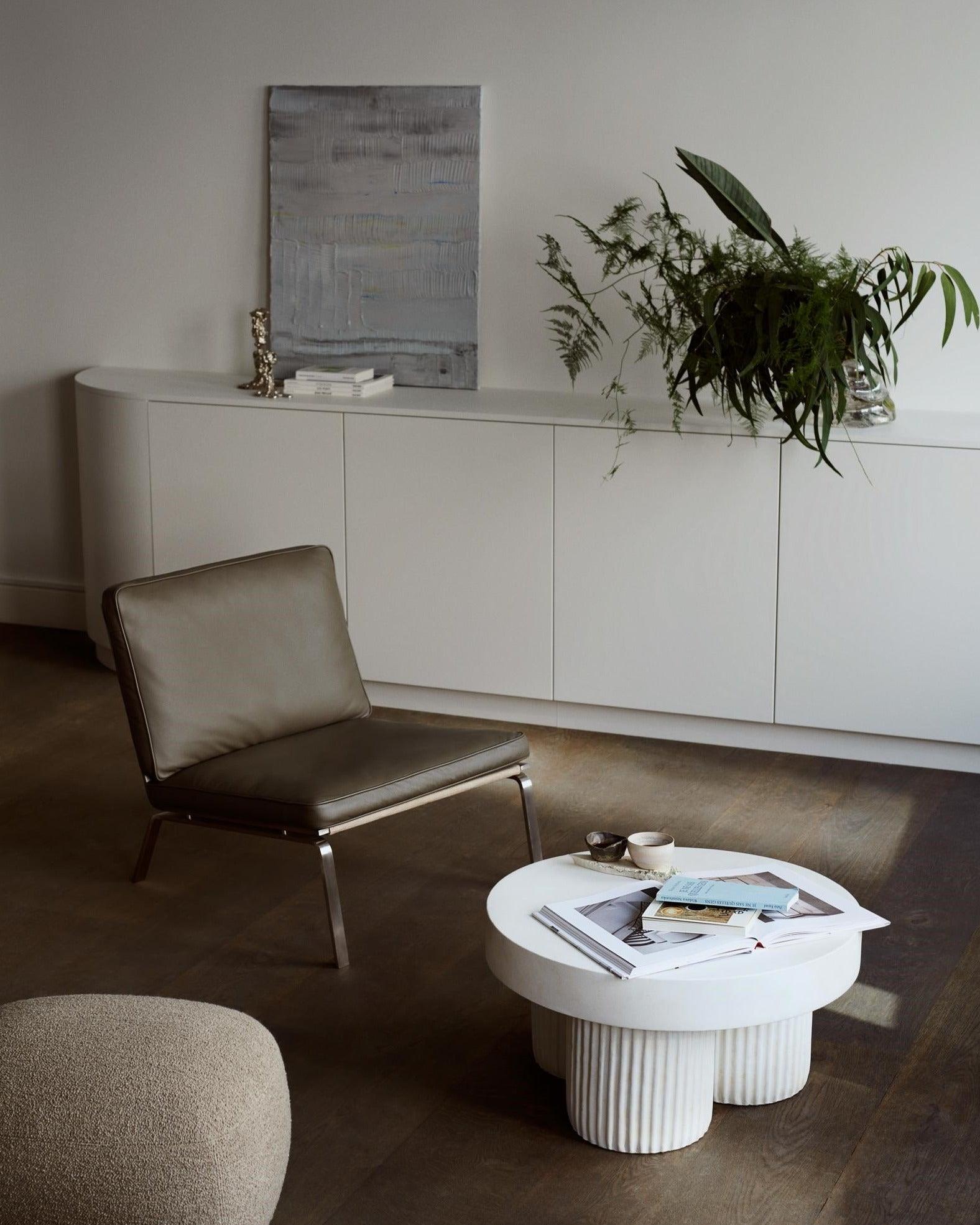 Puf LITTLE BIG boucle beżowy NORR11 Eye on Design