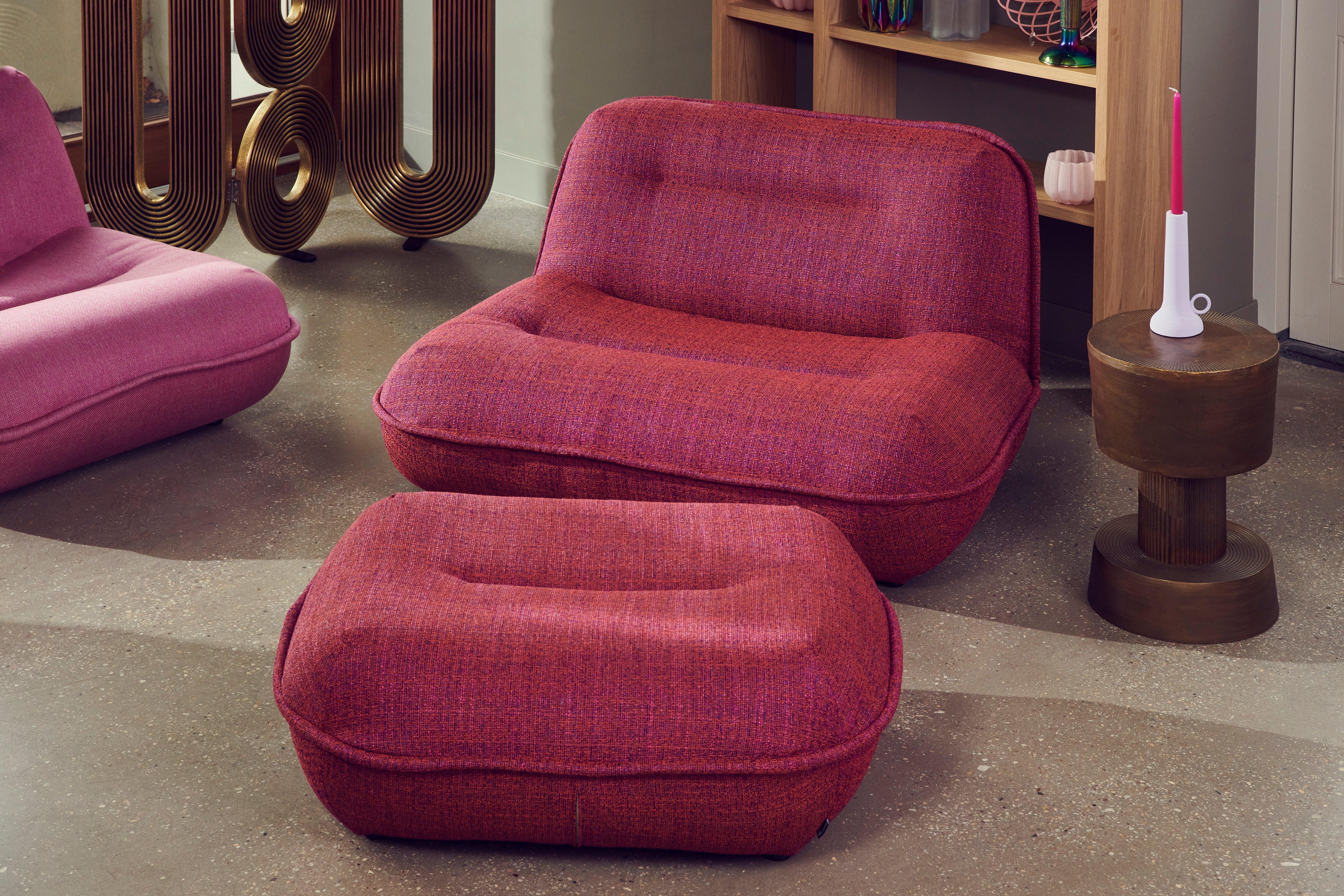 Puf PUFF burgundowy Pols Potten Eye on Design