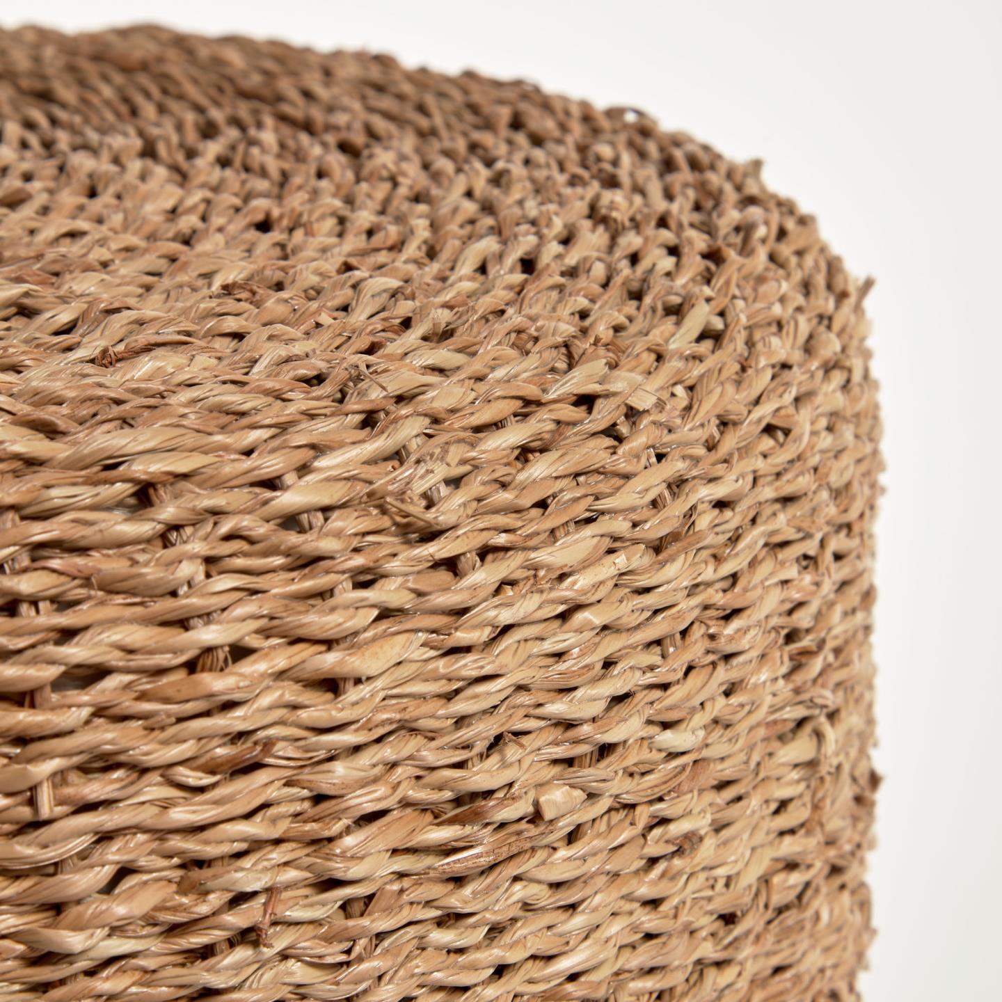 Puf SOMEINA trawa morska La Forma Eye on Design
