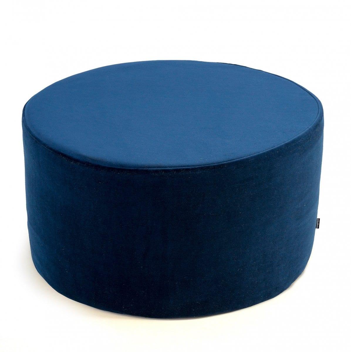 Puf welurowy granatowy Poduszkowcy 60x30 cm Eye on Design