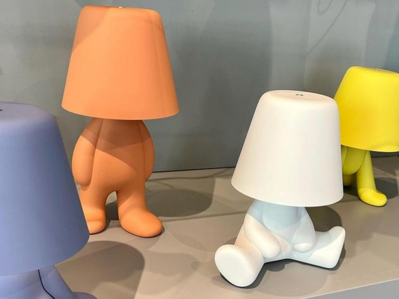 Tragbare Lampe SWEET BROTHERS RON schwarz