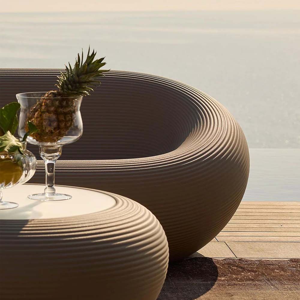 NAMI Outdoor-Sofa Terrakotta