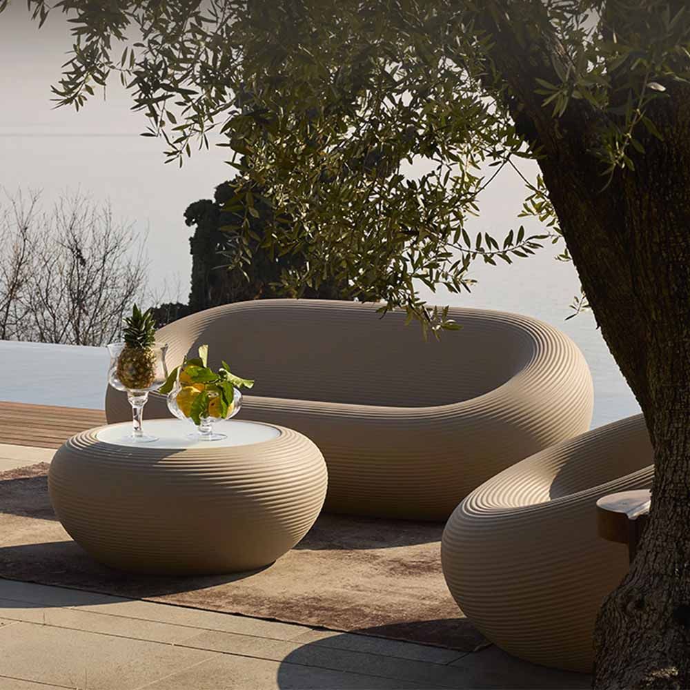 NAMI Outdoor-Sofa Terrakotta