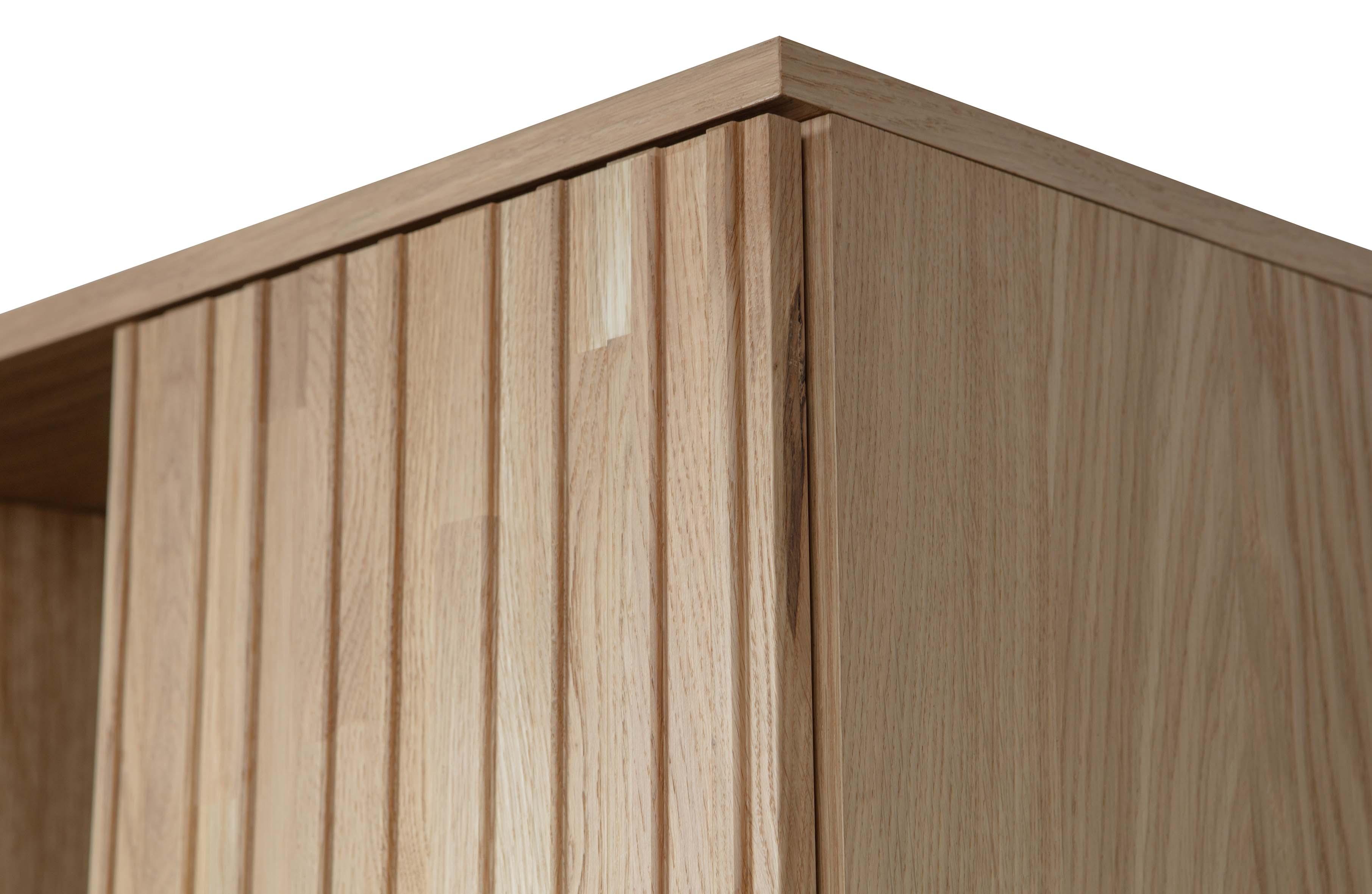 Regał GRAVURE drewno dębowe Woood Exclusive Eye on Design