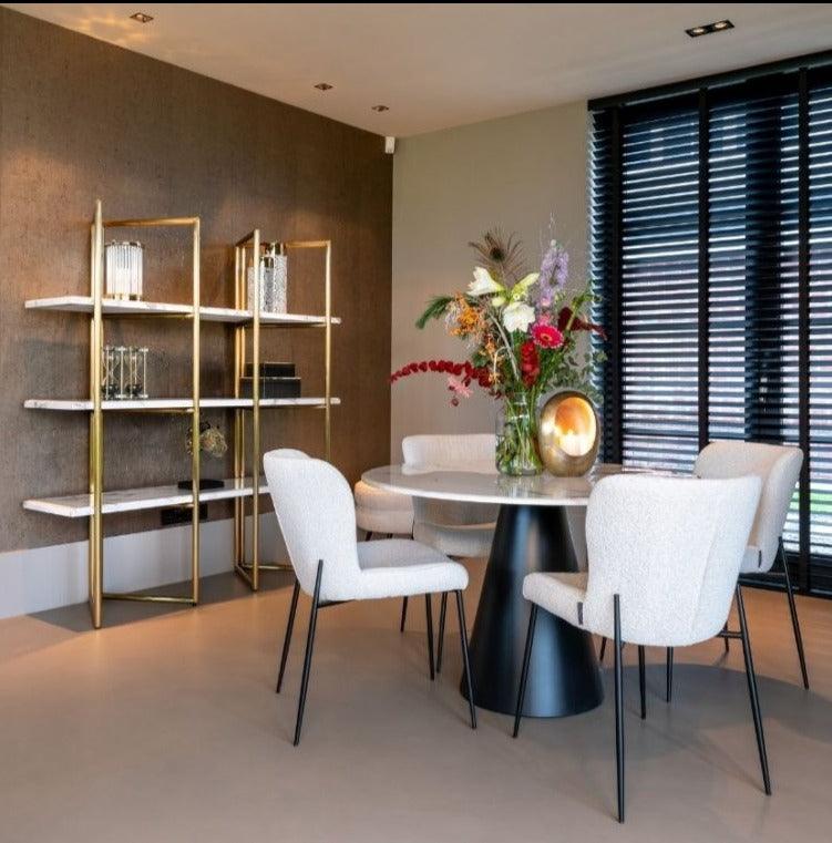 Regał LAGRAND biały marmur Richmond Interiors Eye on Design