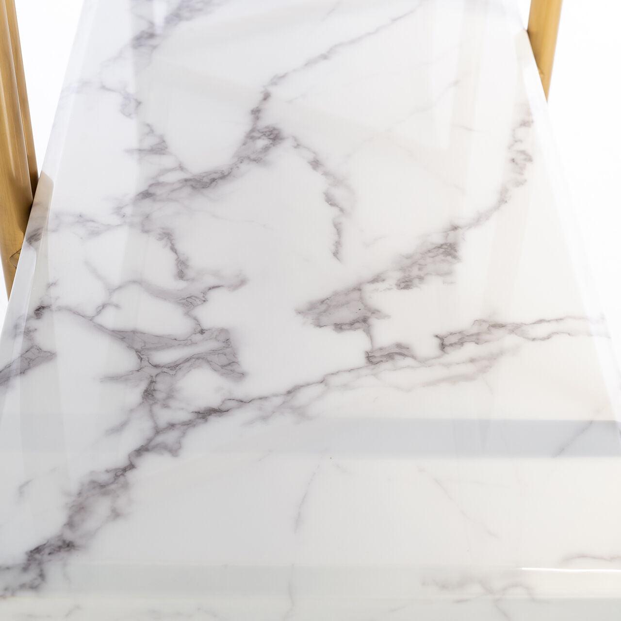 Regał LAGRAND biały marmur Richmond Interiors Eye on Design