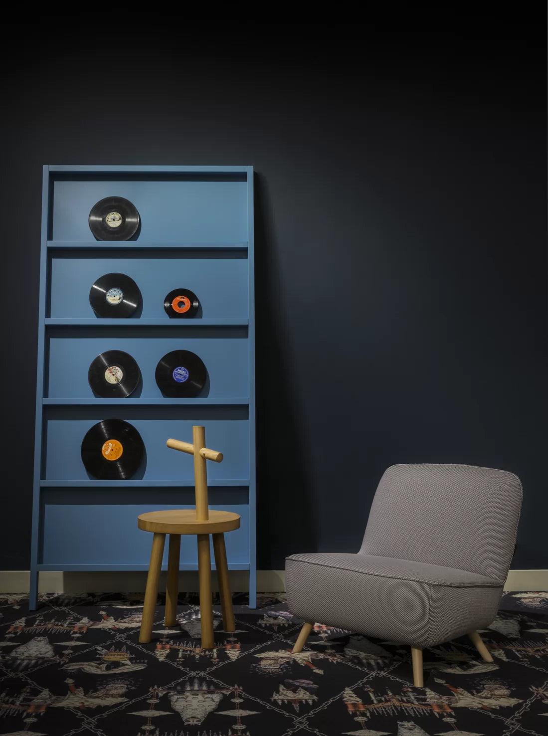 Regał OBLIQUE żółty złoty Moooi Eye on Design