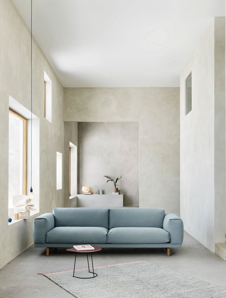 Upholstered 2-Seater Sofa REST