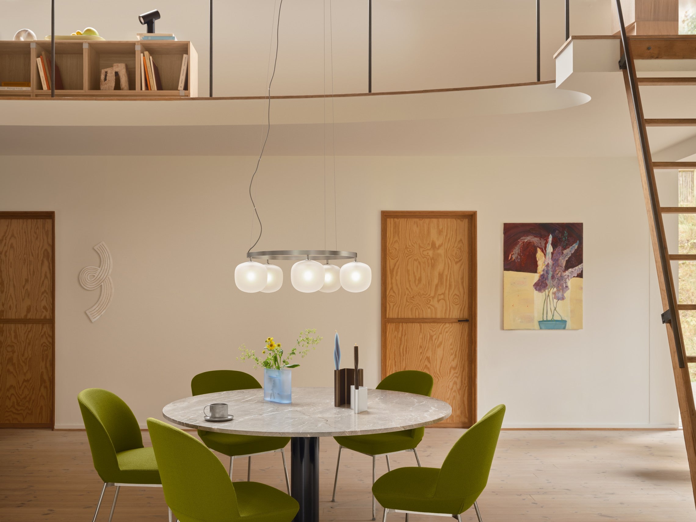 RIME aluminum chandelier