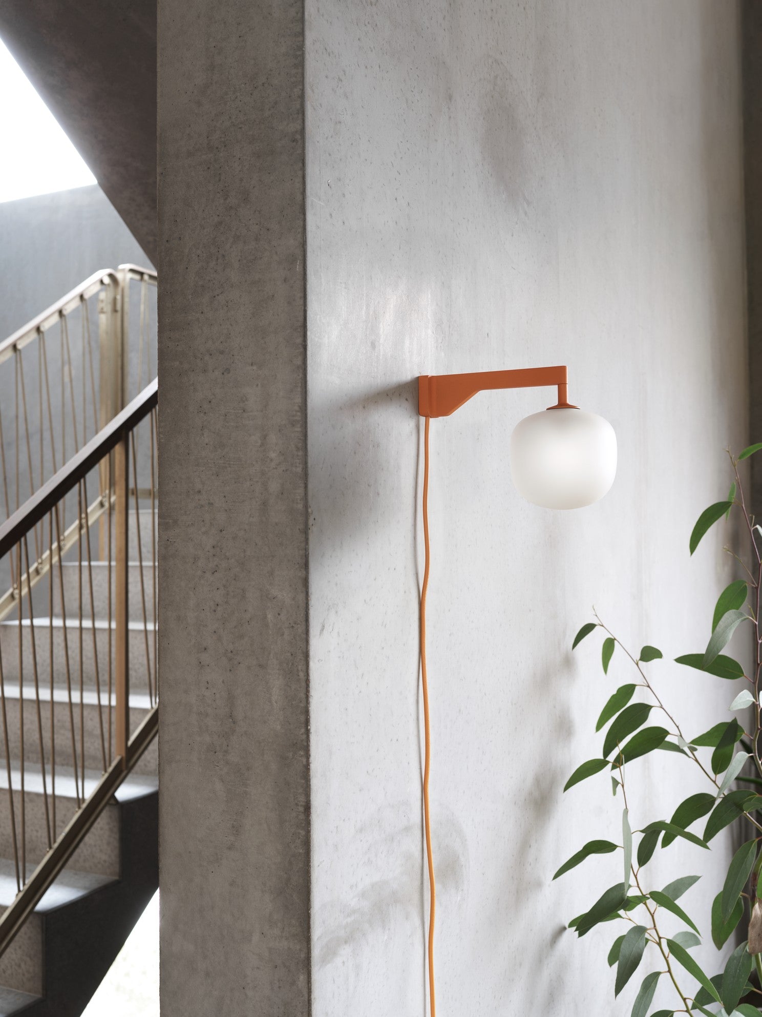 RIME orange wall lamp