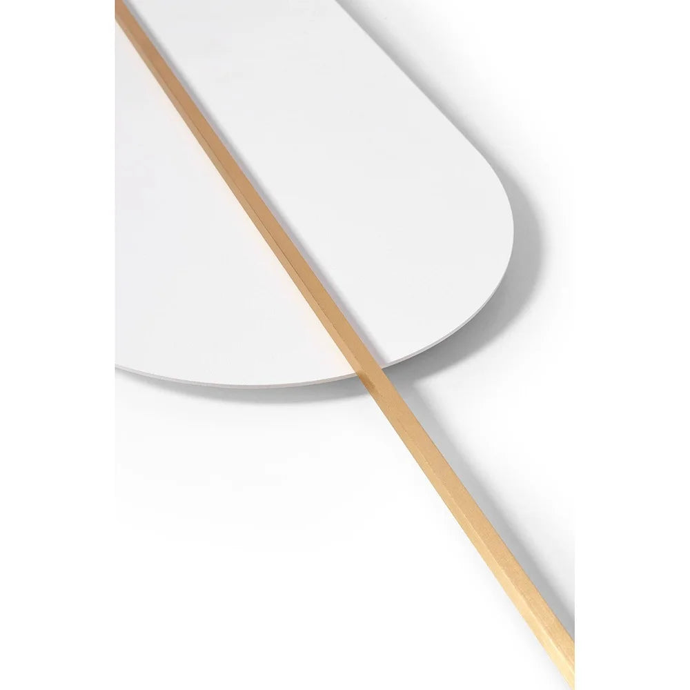 ROKKE white wall lamp