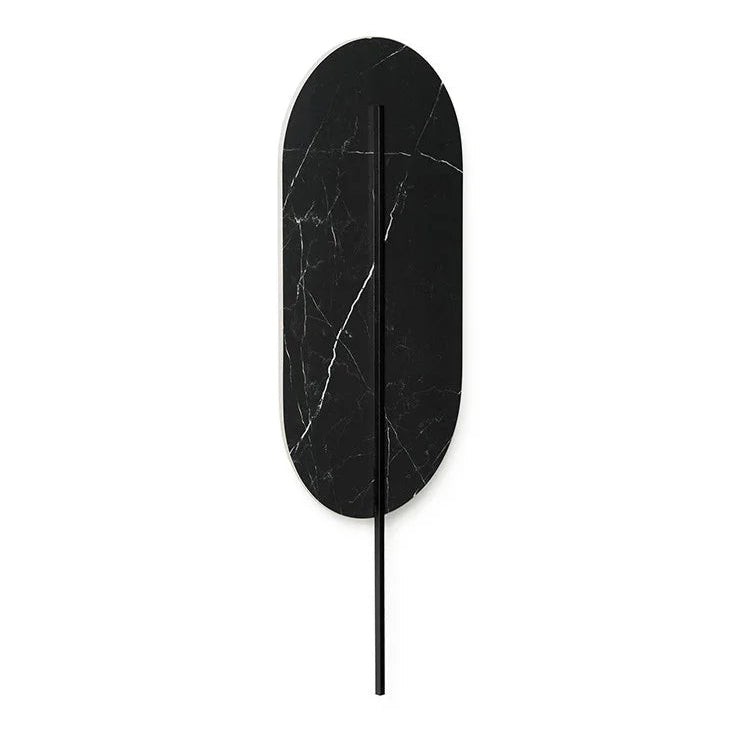 ROKKE STONE black quartz sintered wall lamp