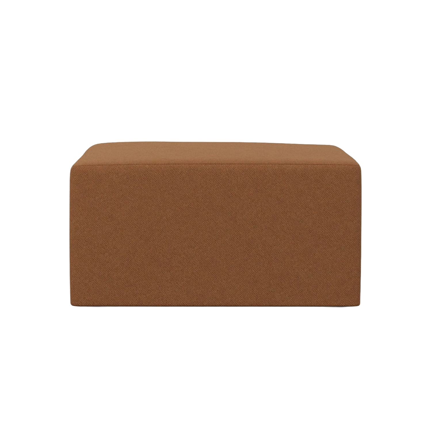 TORI modular sofa - rust pouf