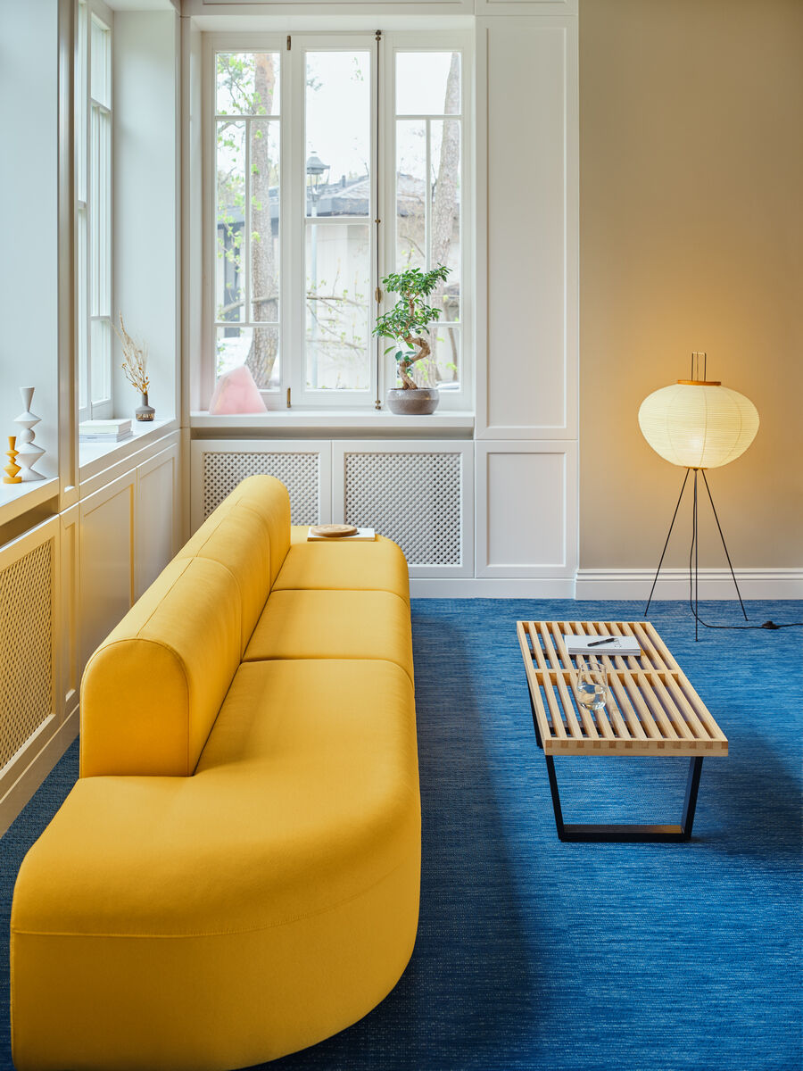 Sofa 3-modułowa prosta ARTIKO tapicerowana – .mdd