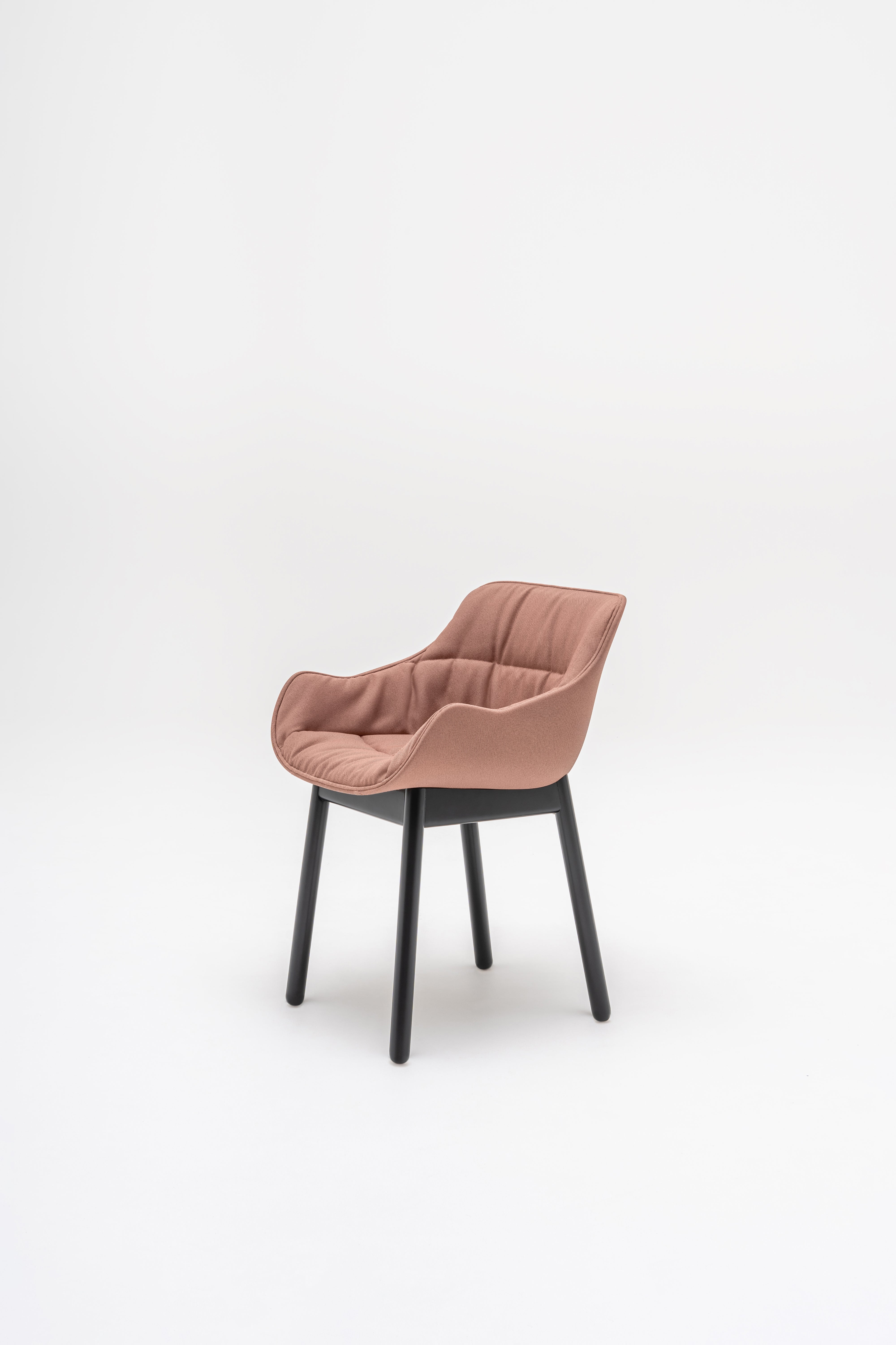 Baltic soft duo chair wooden base