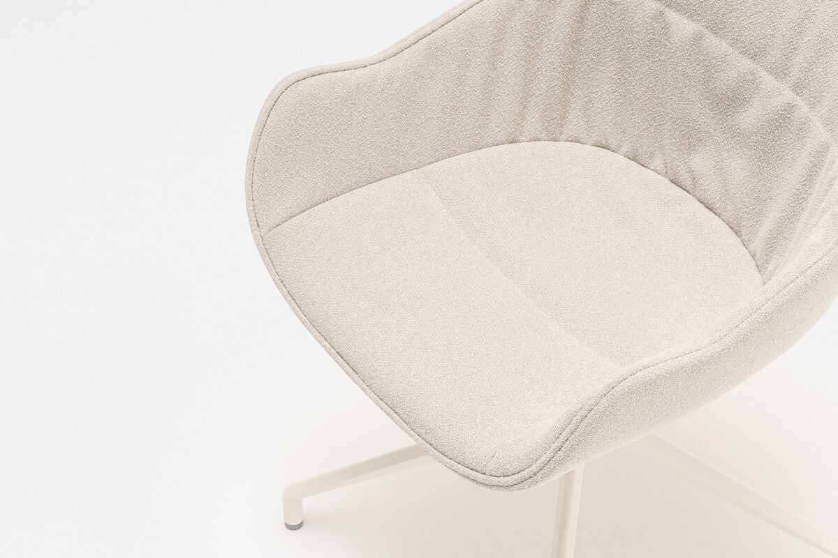 Krzesło obrotowe BALTIC SOFT DUO aluminiowa podstawa – .mdd
