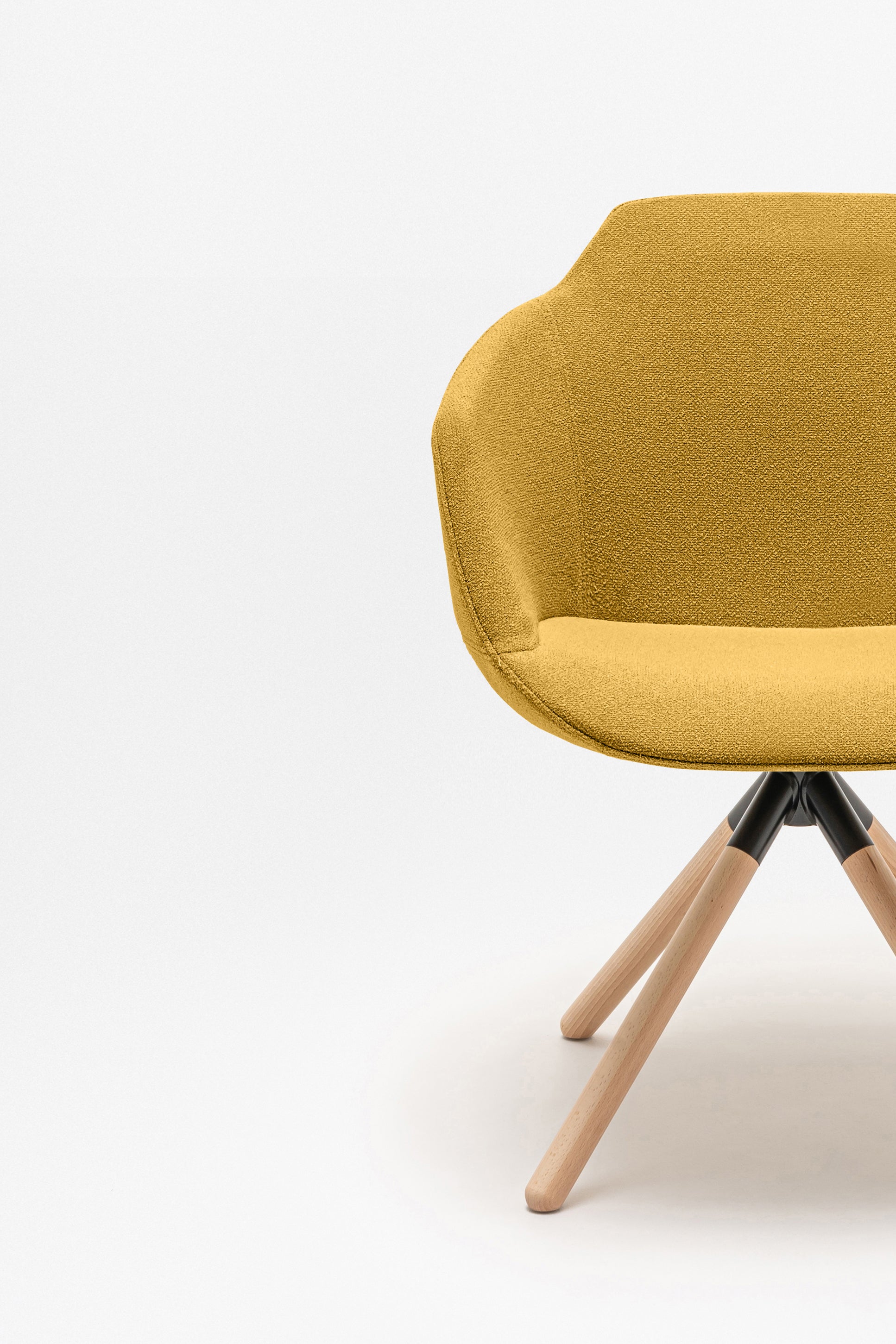Office chair Ultra wooden base
