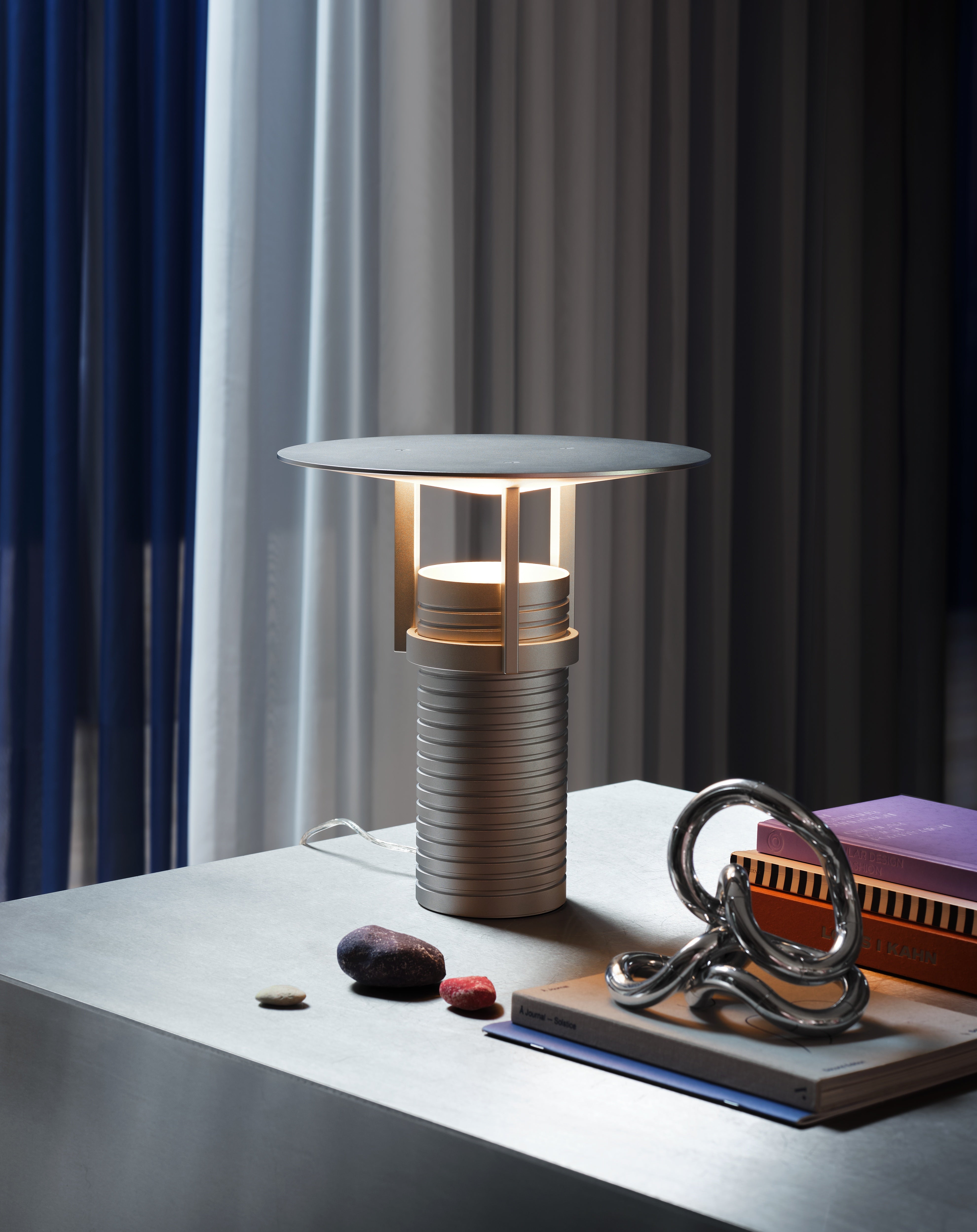 Table Lamp SET Aluminium