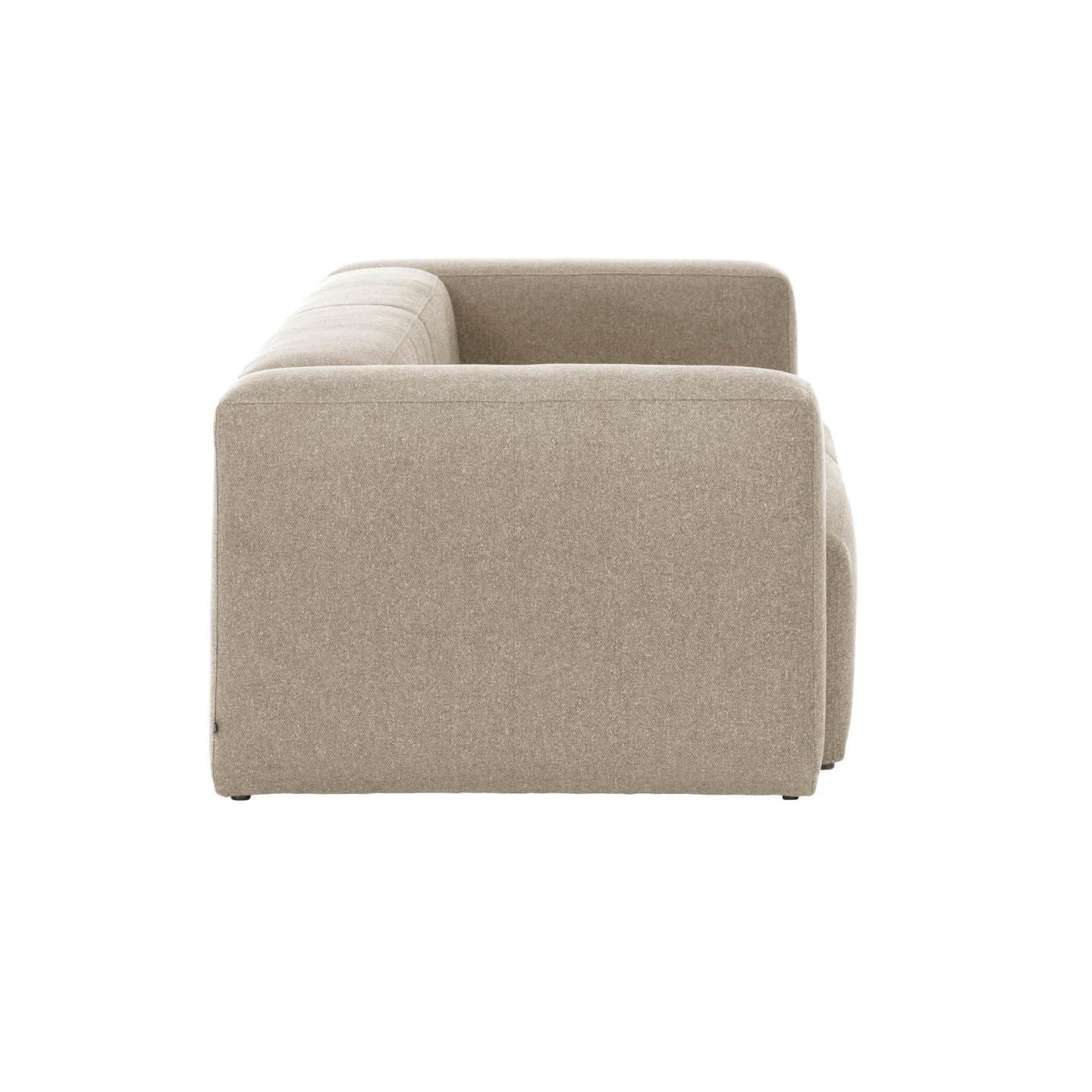 Sofa 2-osobowa BLOK beżowy szenil La Forma Eye on Design