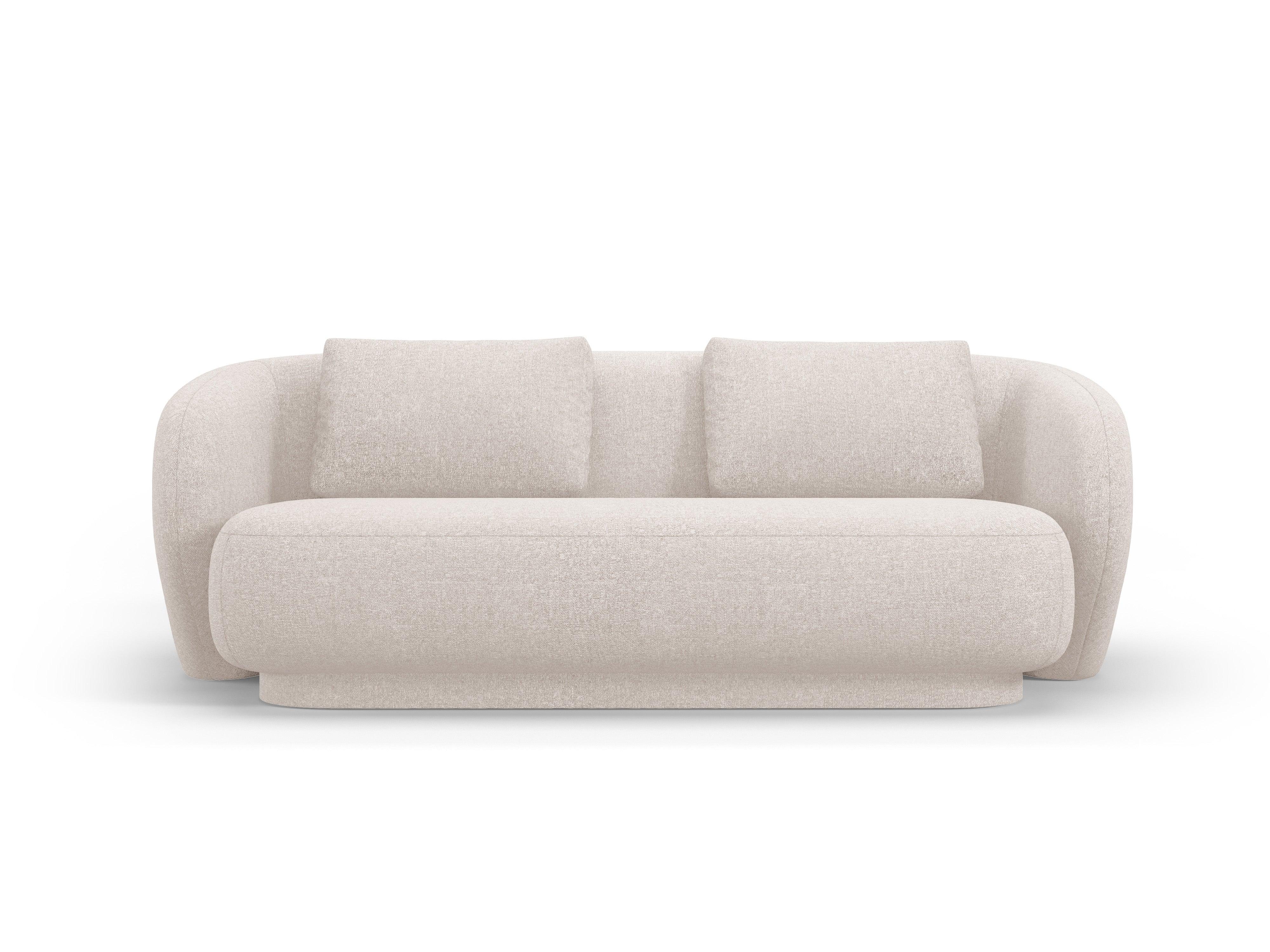 Sofa 2-osobowa CAMDEN beżowy szenil Cosmopolitan Design Eye on Design