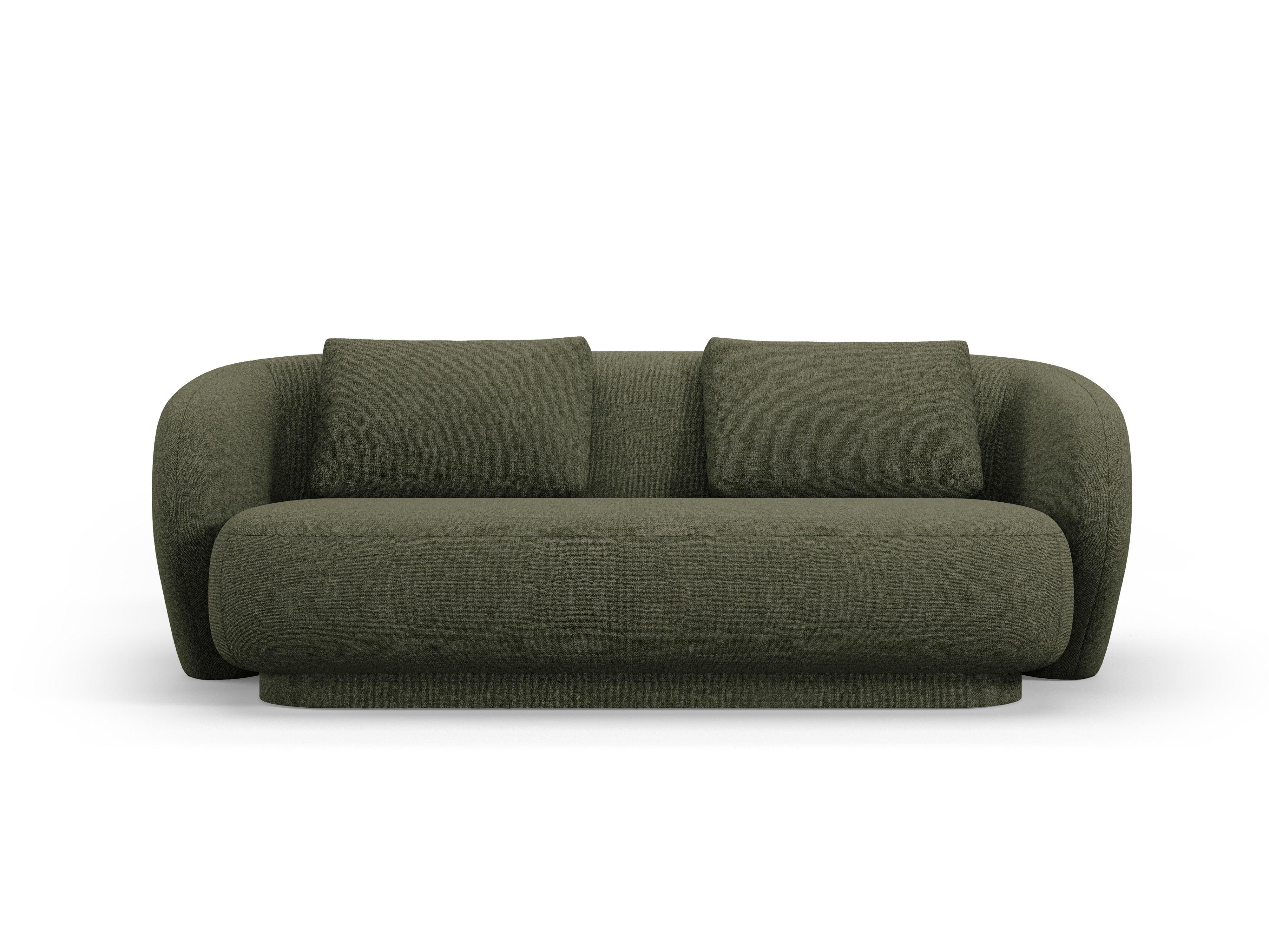 Sofa 2-osobowa CAMDEN zielony szenil Cosmopolitan Design Eye on Design