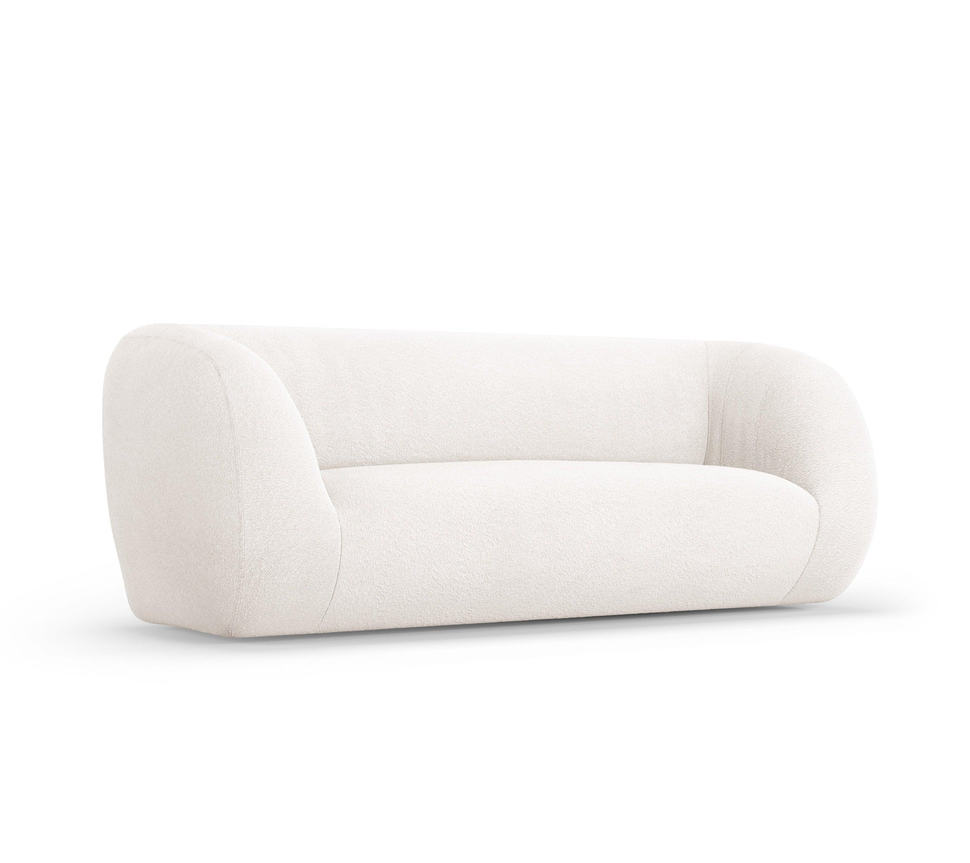 Sofa 2-osobowa ESSEN biały boucle Cosmopolitan Design Eye on Design
