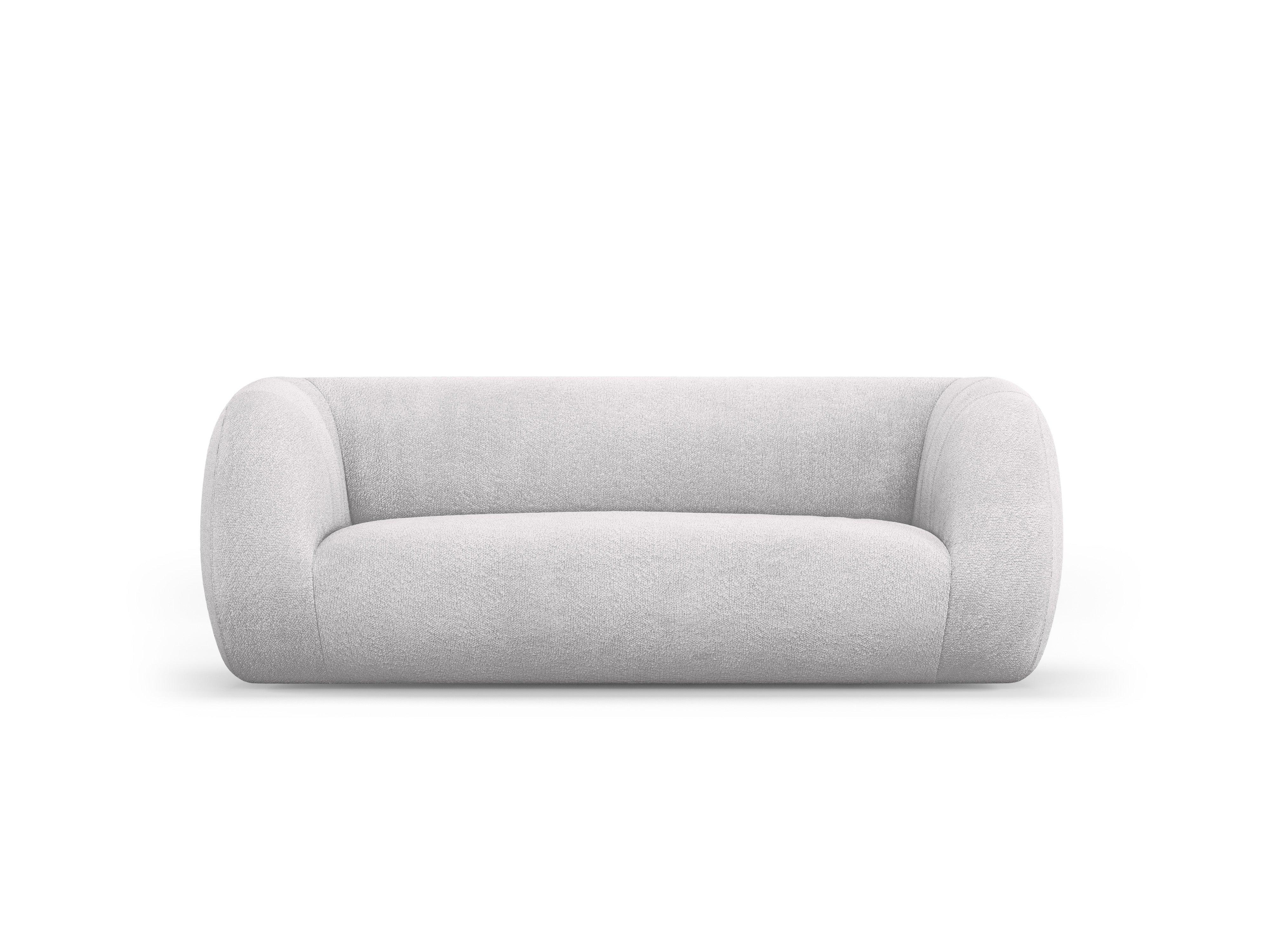 Sofa 2-osobowa ESSEN jasnoszary boucle Cosmopolitan Design Eye on Design