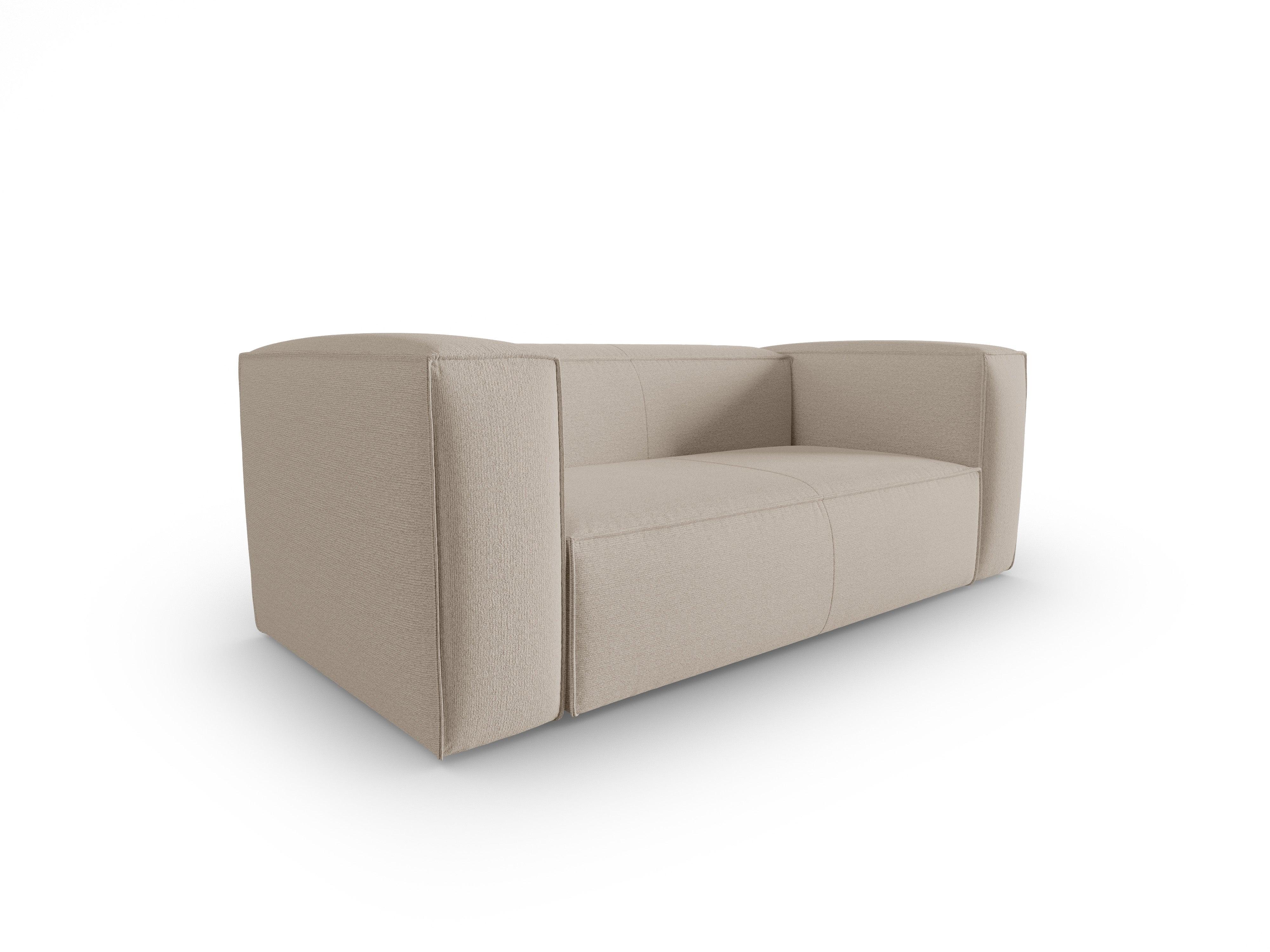 Sofa 2-osobowa MACKAY beżowy boucle Cosmopolitan Design Eye on Design