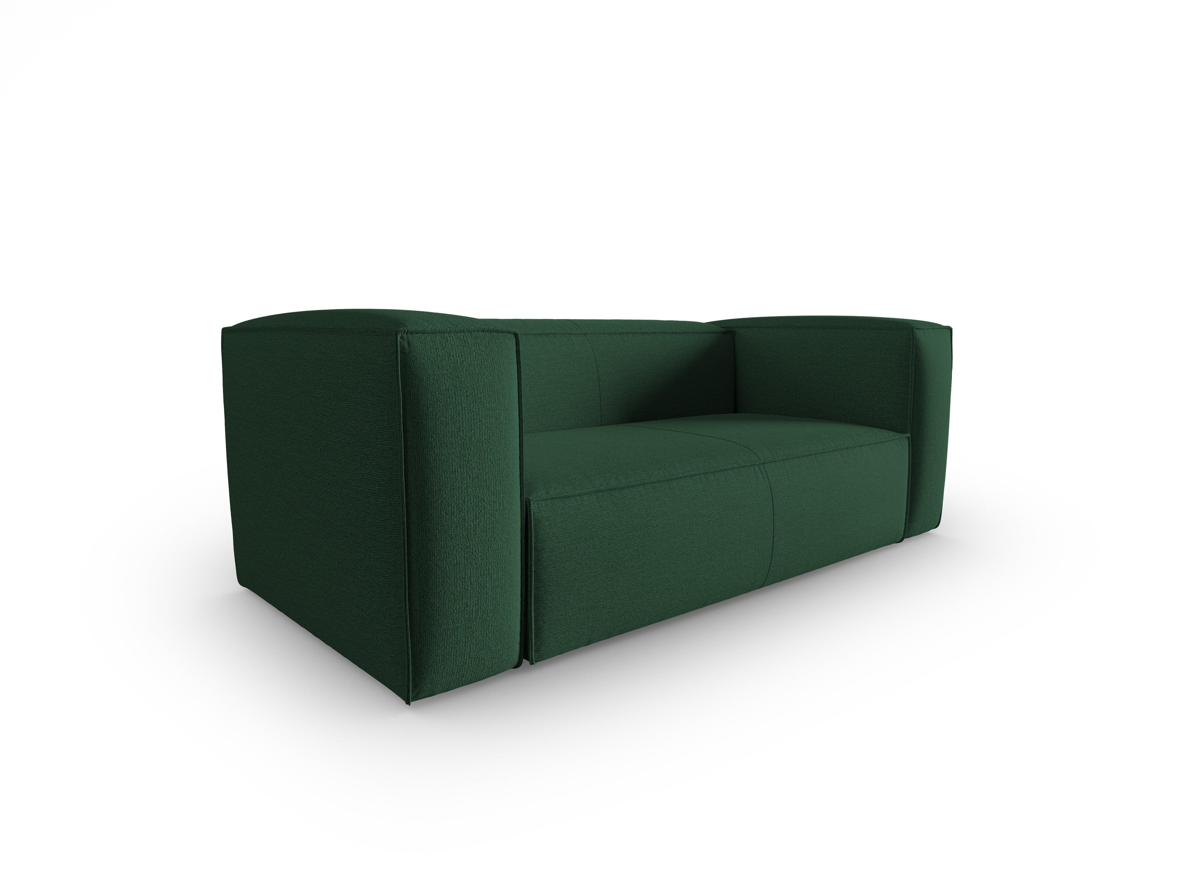 Sofa 2-osobowa MACKAY zielony boucle Cosmopolitan Design Eye on Design