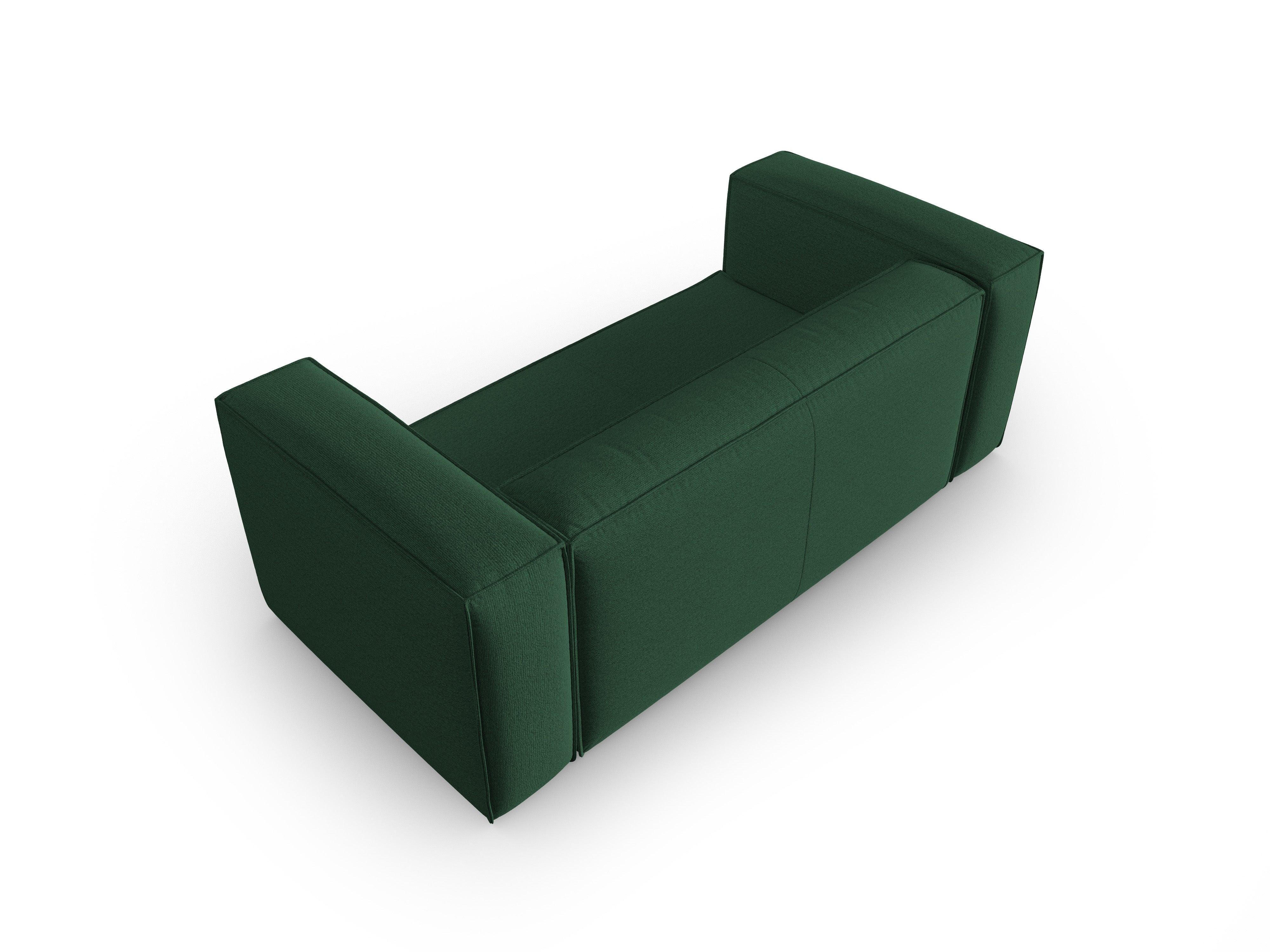 Sofa 2-osobowa MACKAY zielony boucle Cosmopolitan Design Eye on Design
