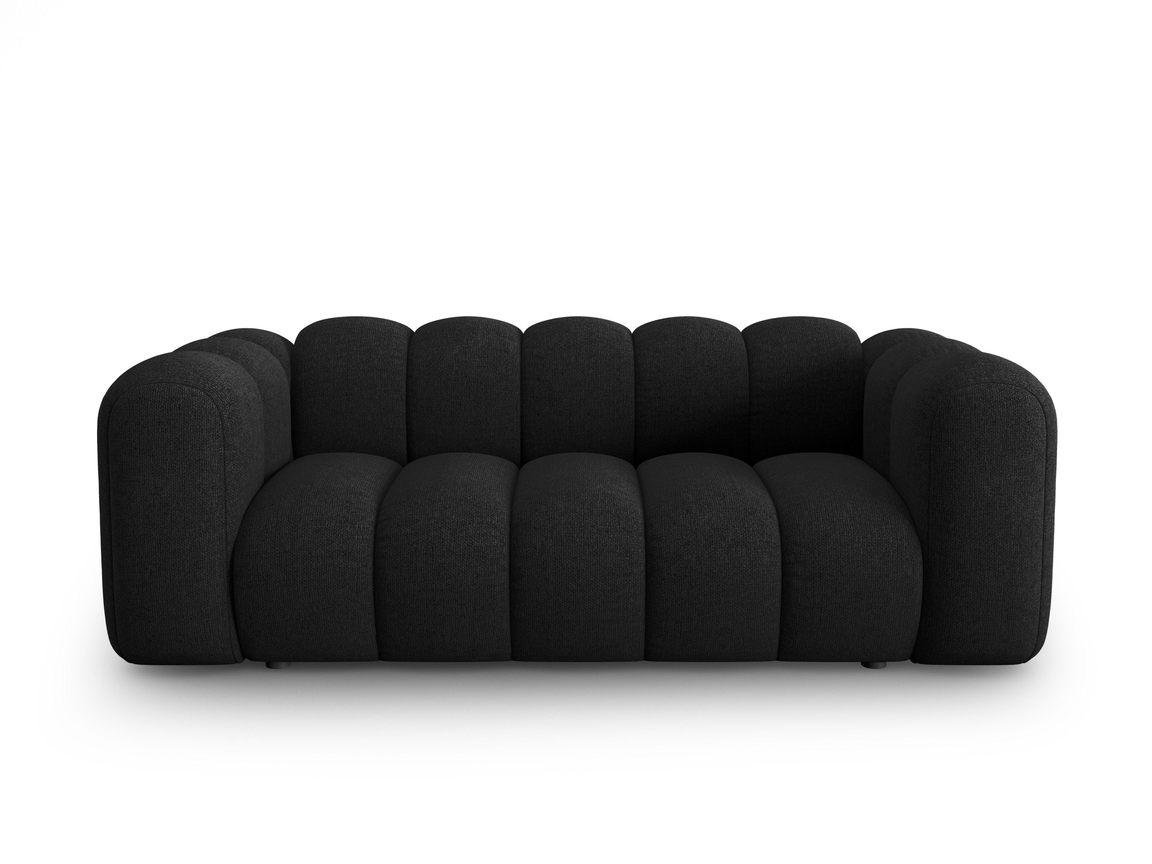 Sofa 2-osobowa SKYLER czarny szenil Interieurs 86 Eye on Design