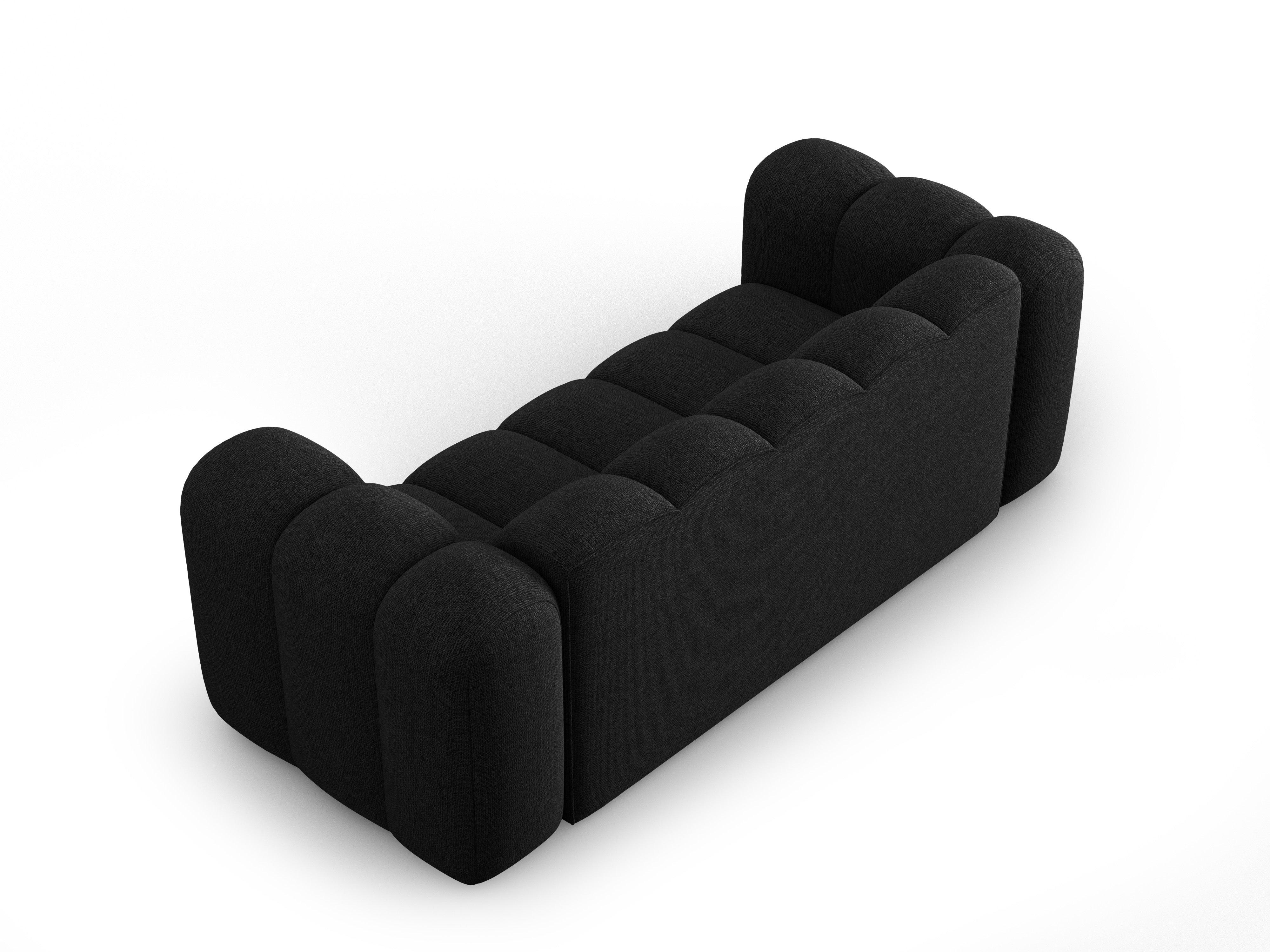 Sofa 2-osobowa SKYLER czarny szenil Interieurs 86 Eye on Design