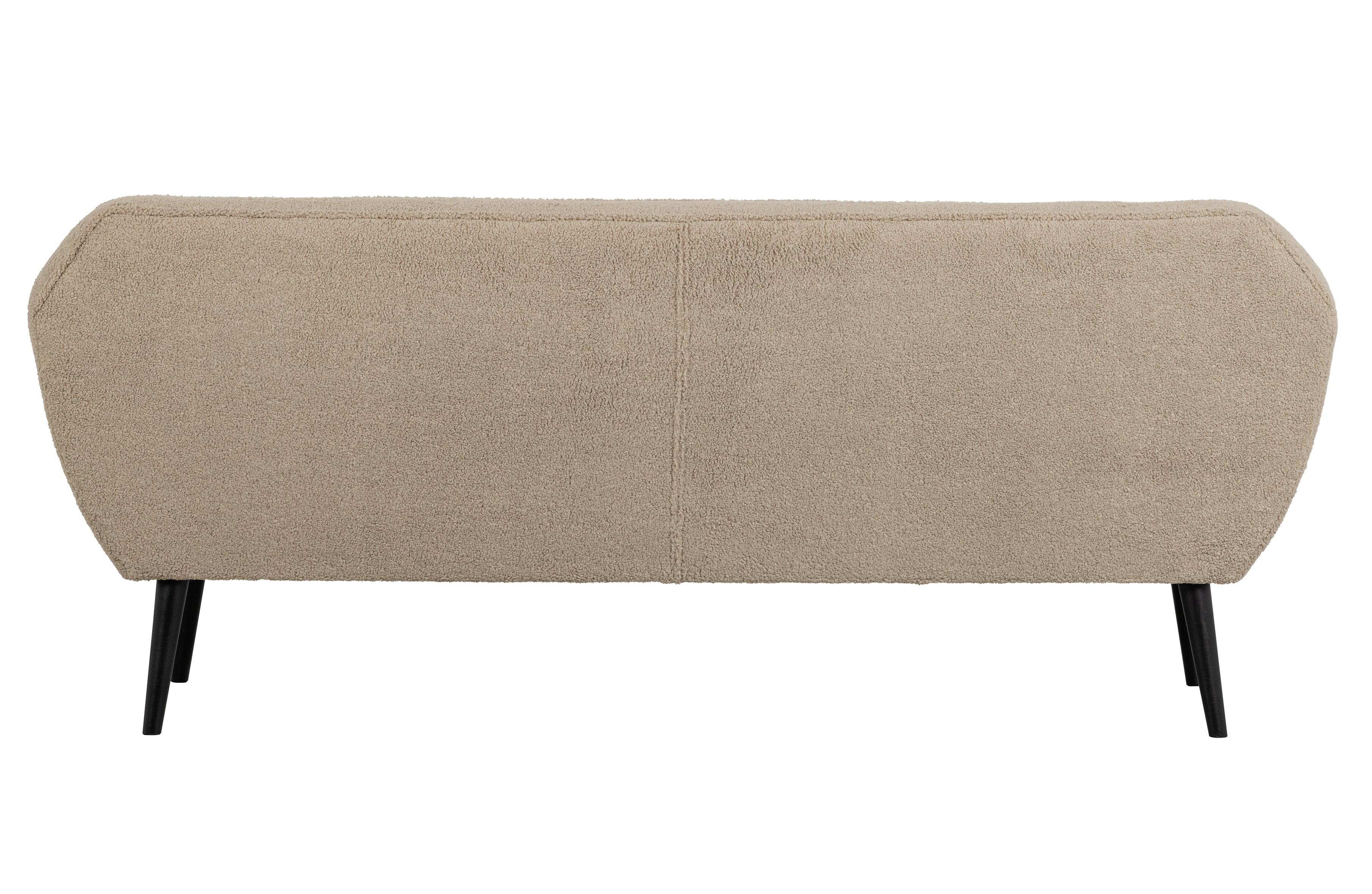 Sofa 2,5-osobowa ROCCO piaskowy plusz Woood Eye on Design