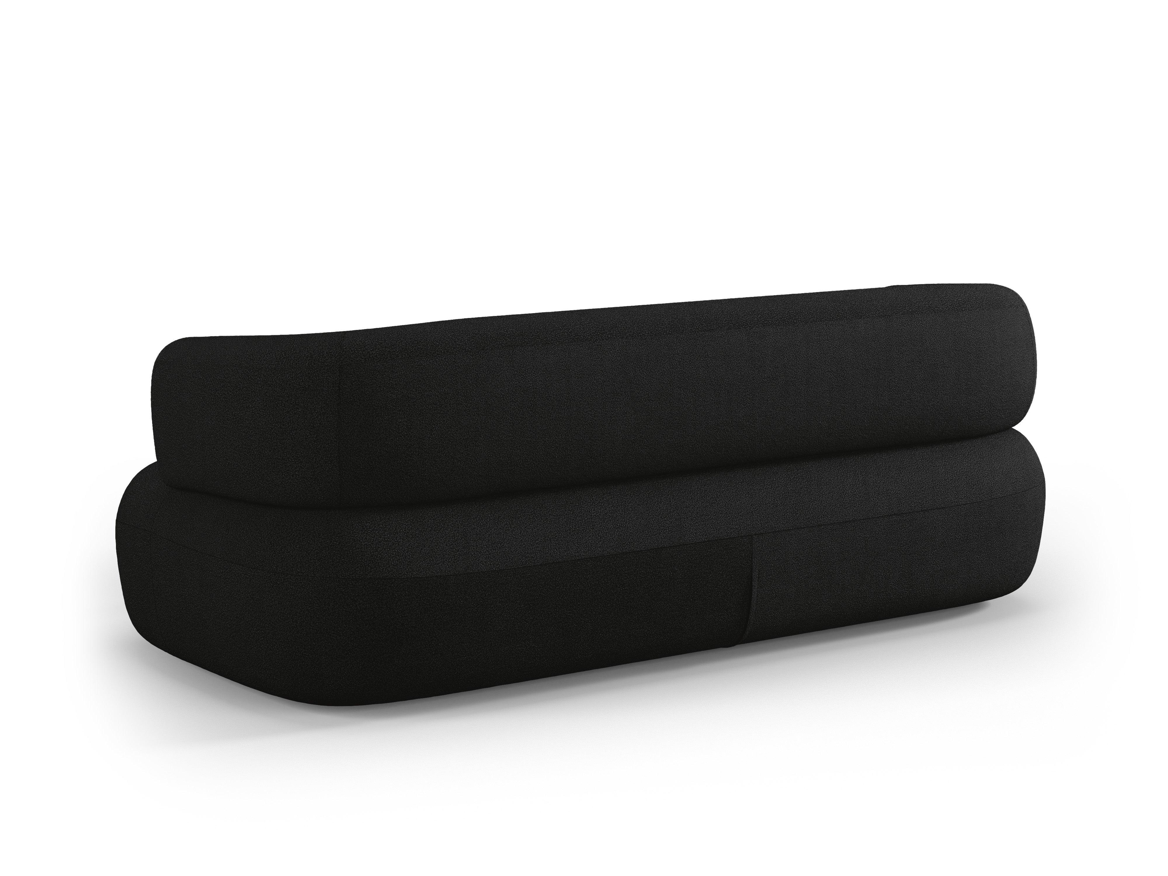 Sofa 3-osobowa ALDRIN czarny boucle Windsor & Co Eye on Design