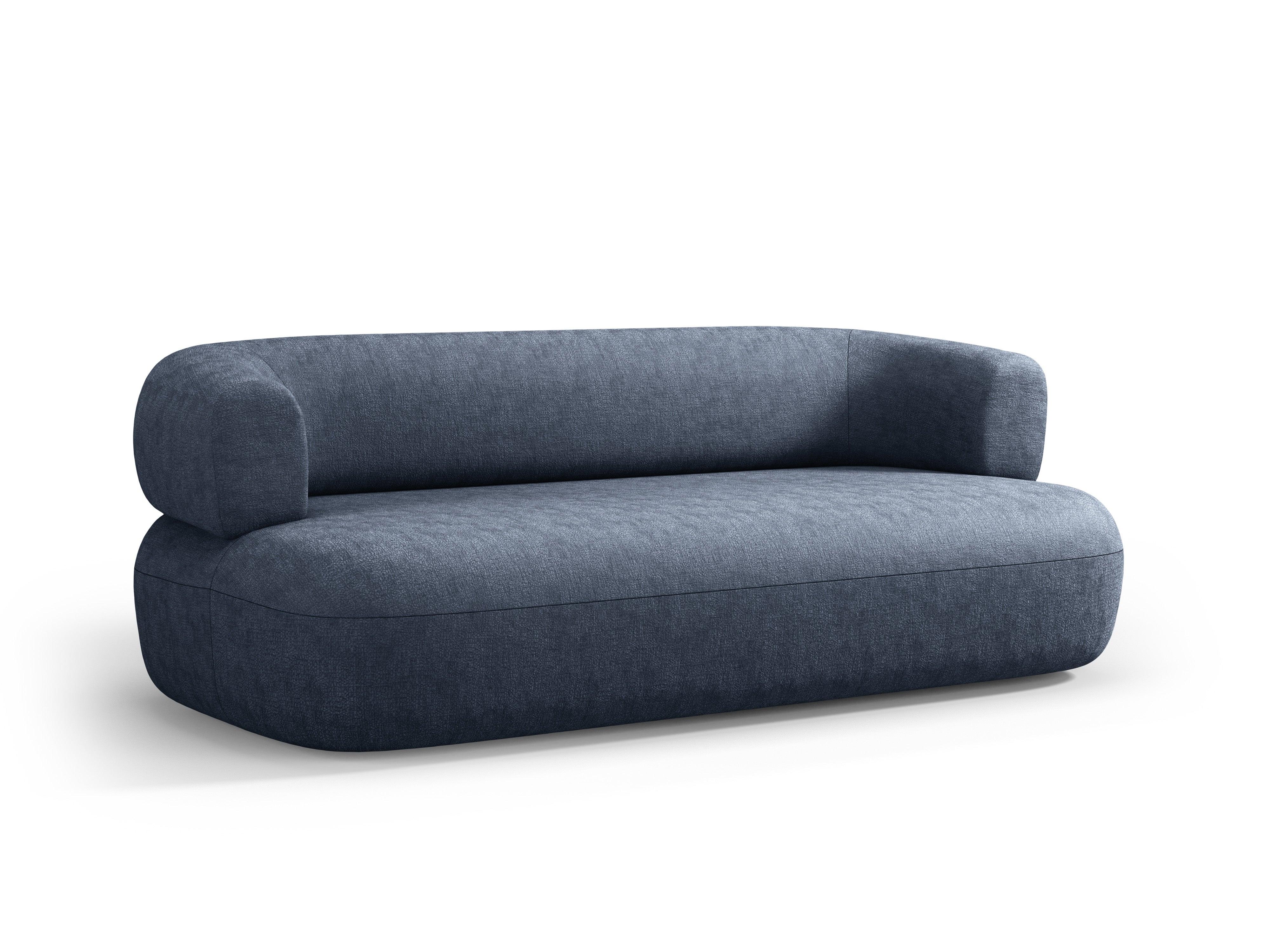 Sofa 3-osobowa ALDRIN granatowy szenil Windsor & Co Eye on Design