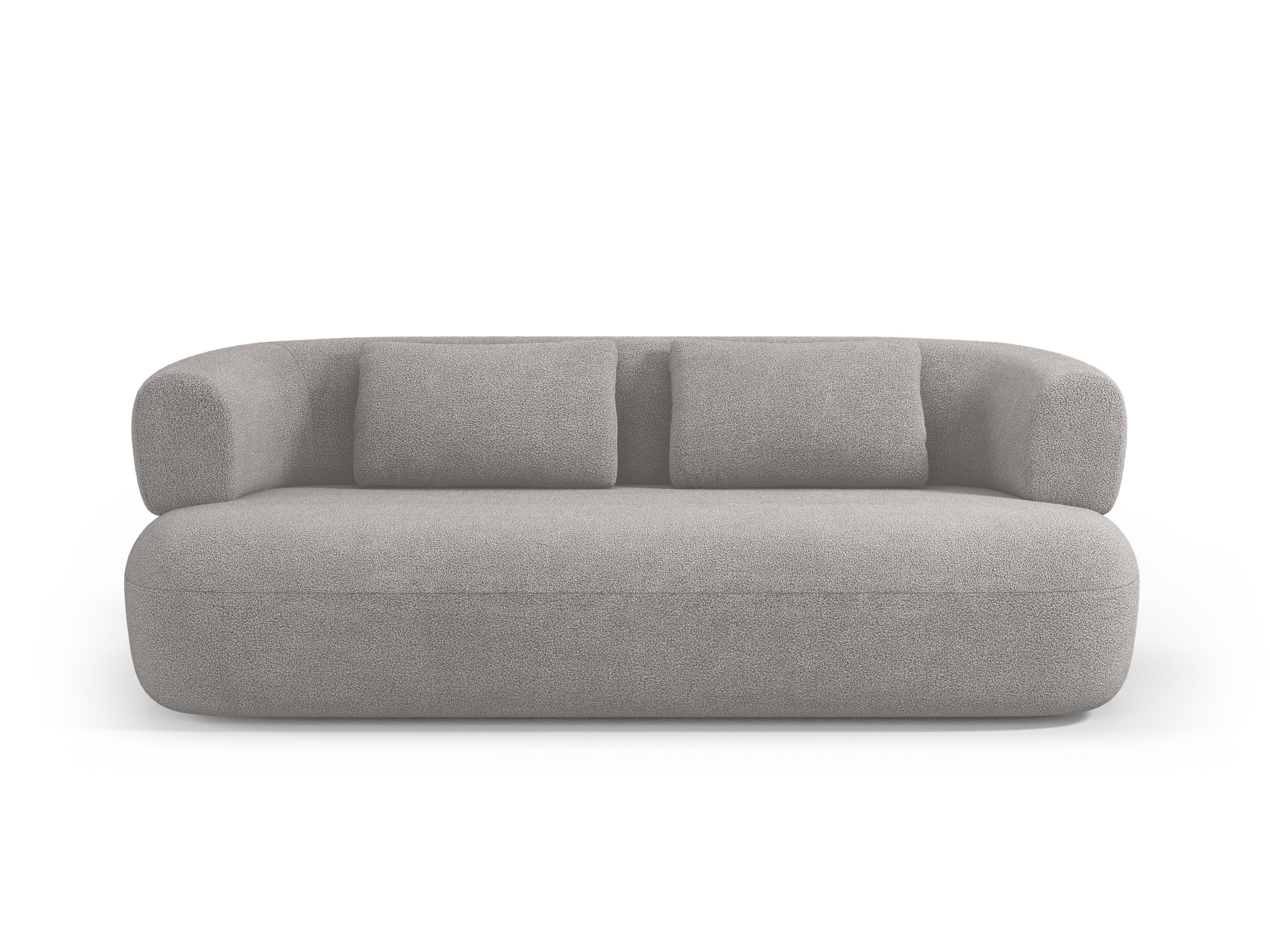 Sofa 3-osobowa ALDRIN jasnoszary boucle Windsor & Co Eye on Design